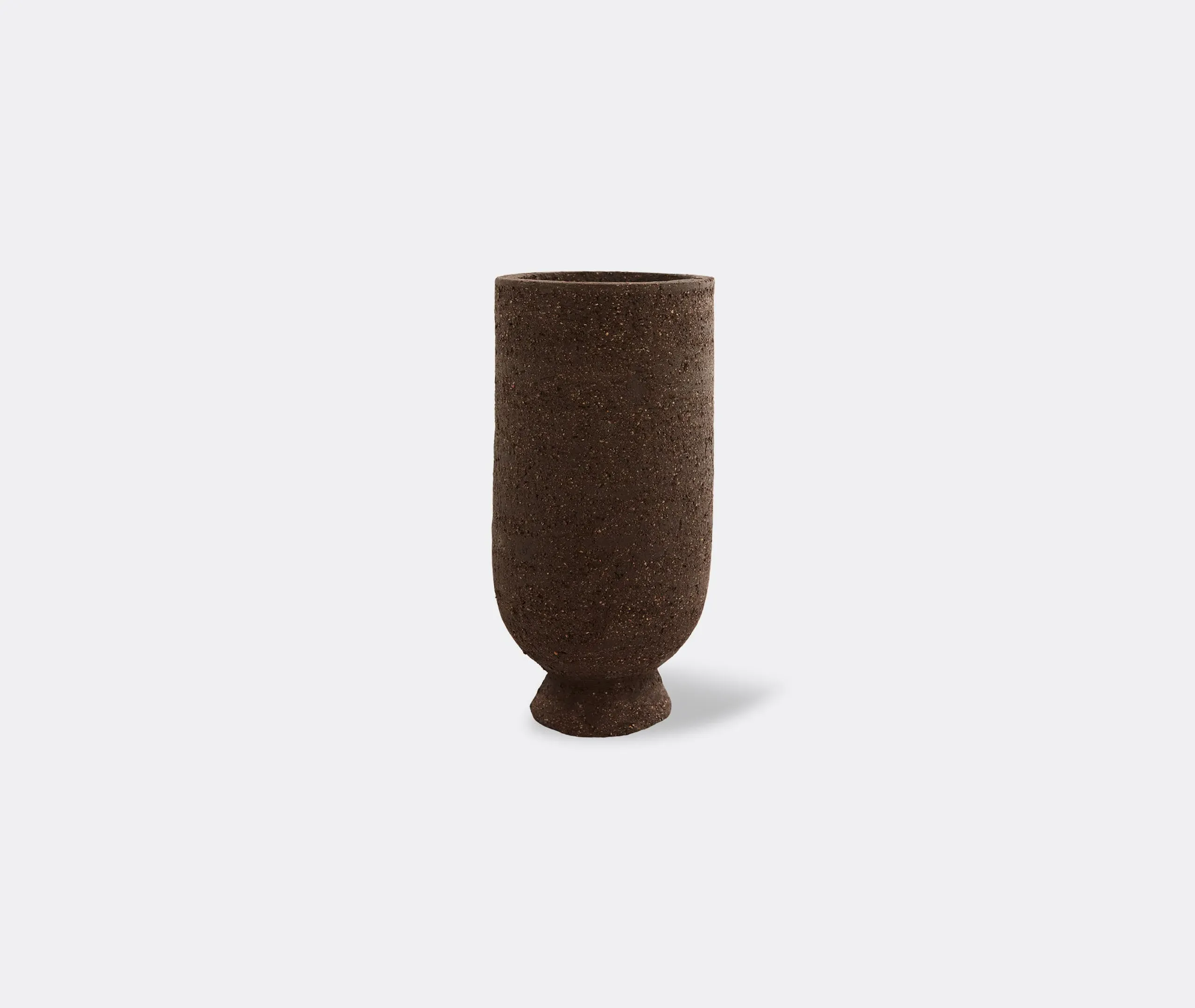 Terra Tall Flowerpot - Java Brown, Clay product