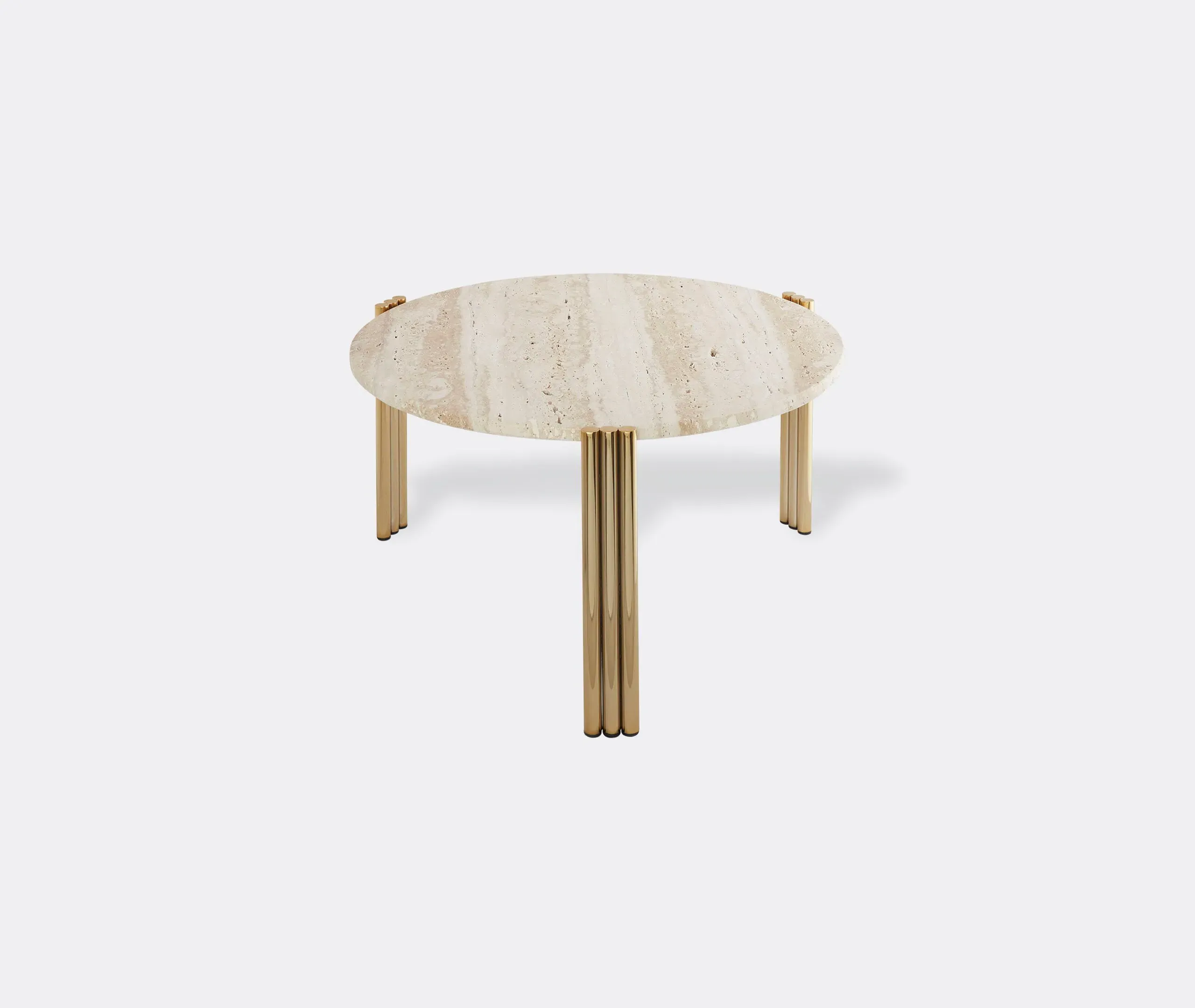 Tribus Coffee Table - Light Sand, Travertine image