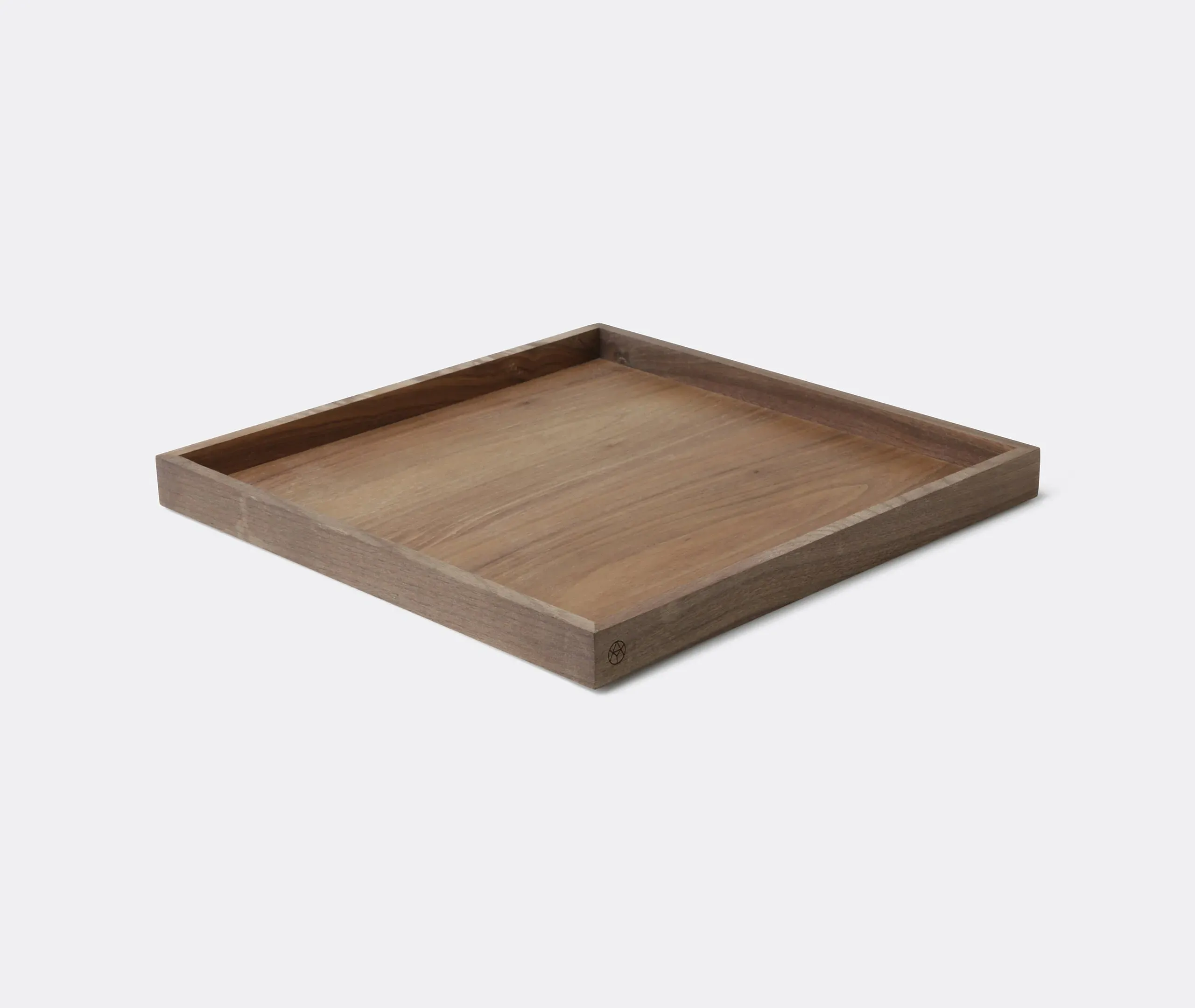 Unity Medium Rectangular Serving Tray - Walnut, Wood