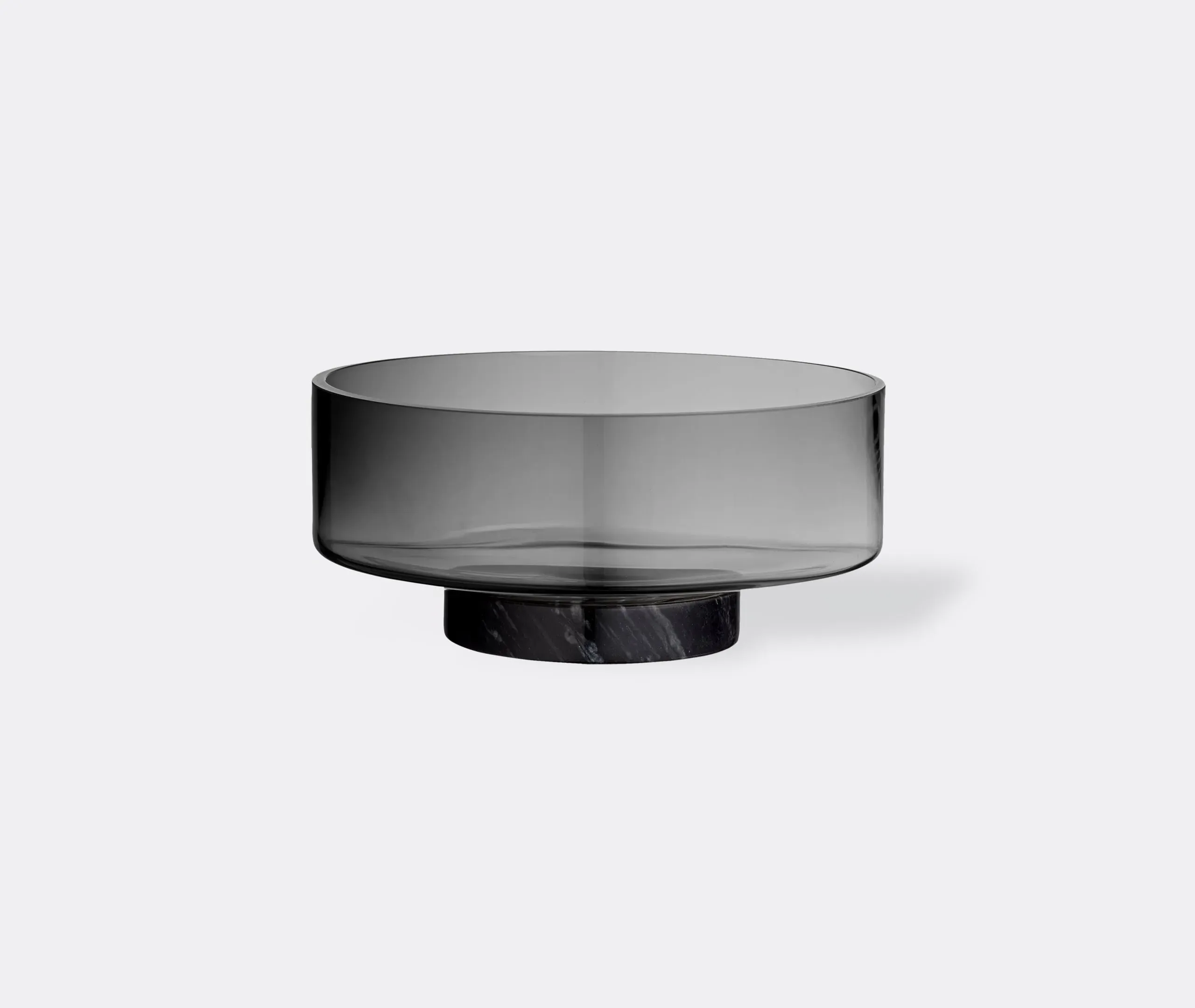 Volvi Decorative Bowl - Black, Glass product