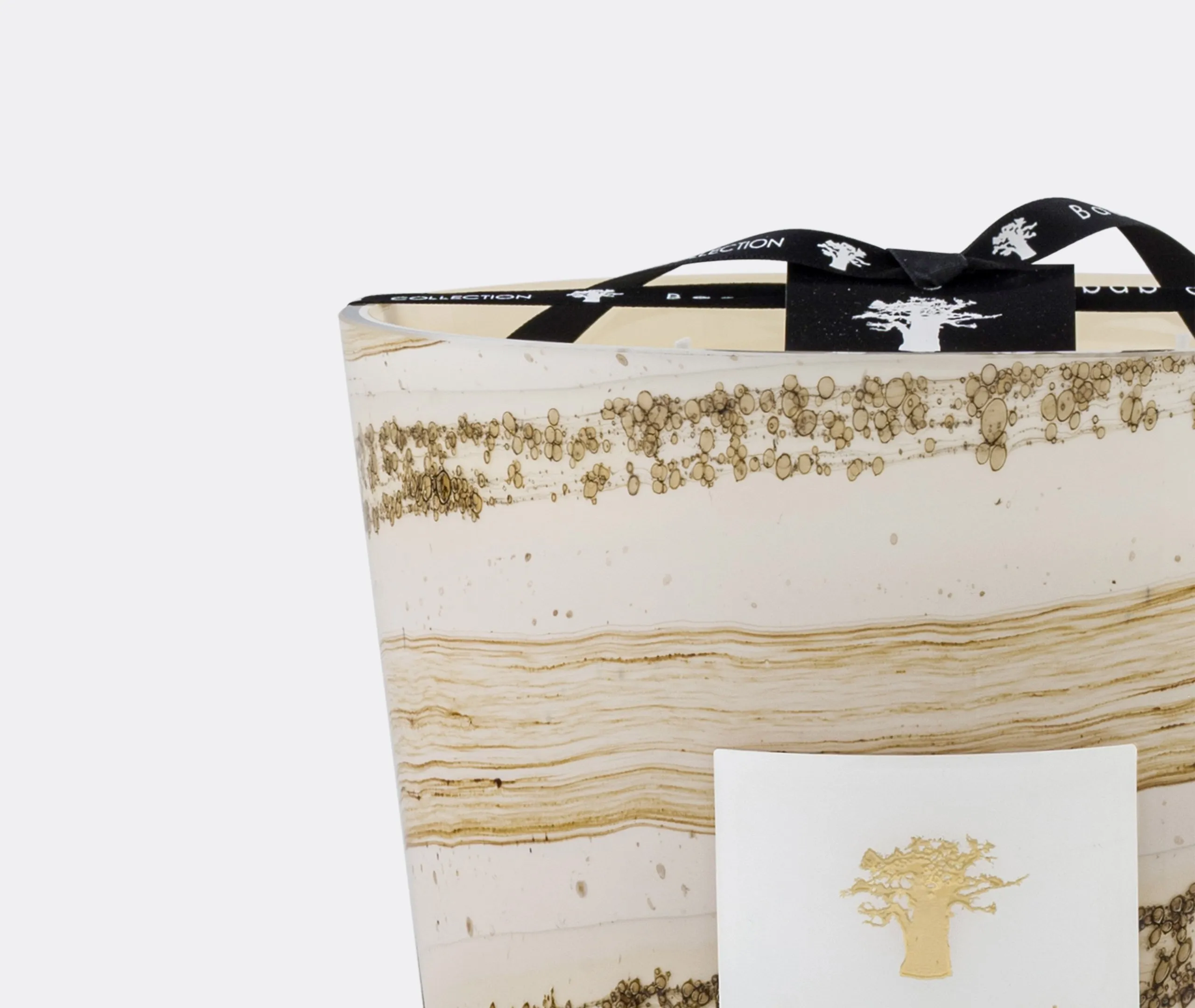 Large Sand Siloli Candle - Multicolor, Glass
