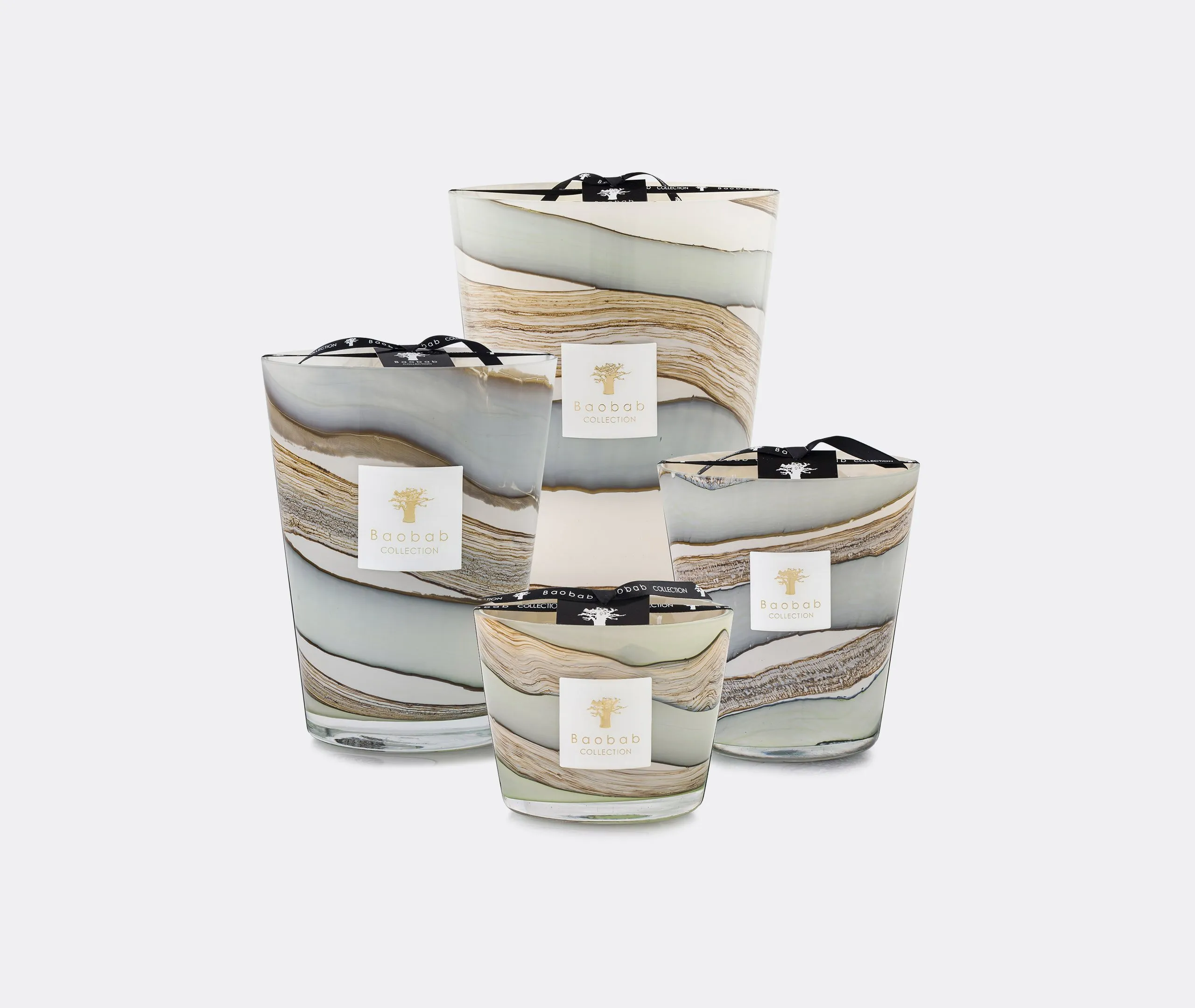 Large Sand Sonora Candle - Multicolor, Glass