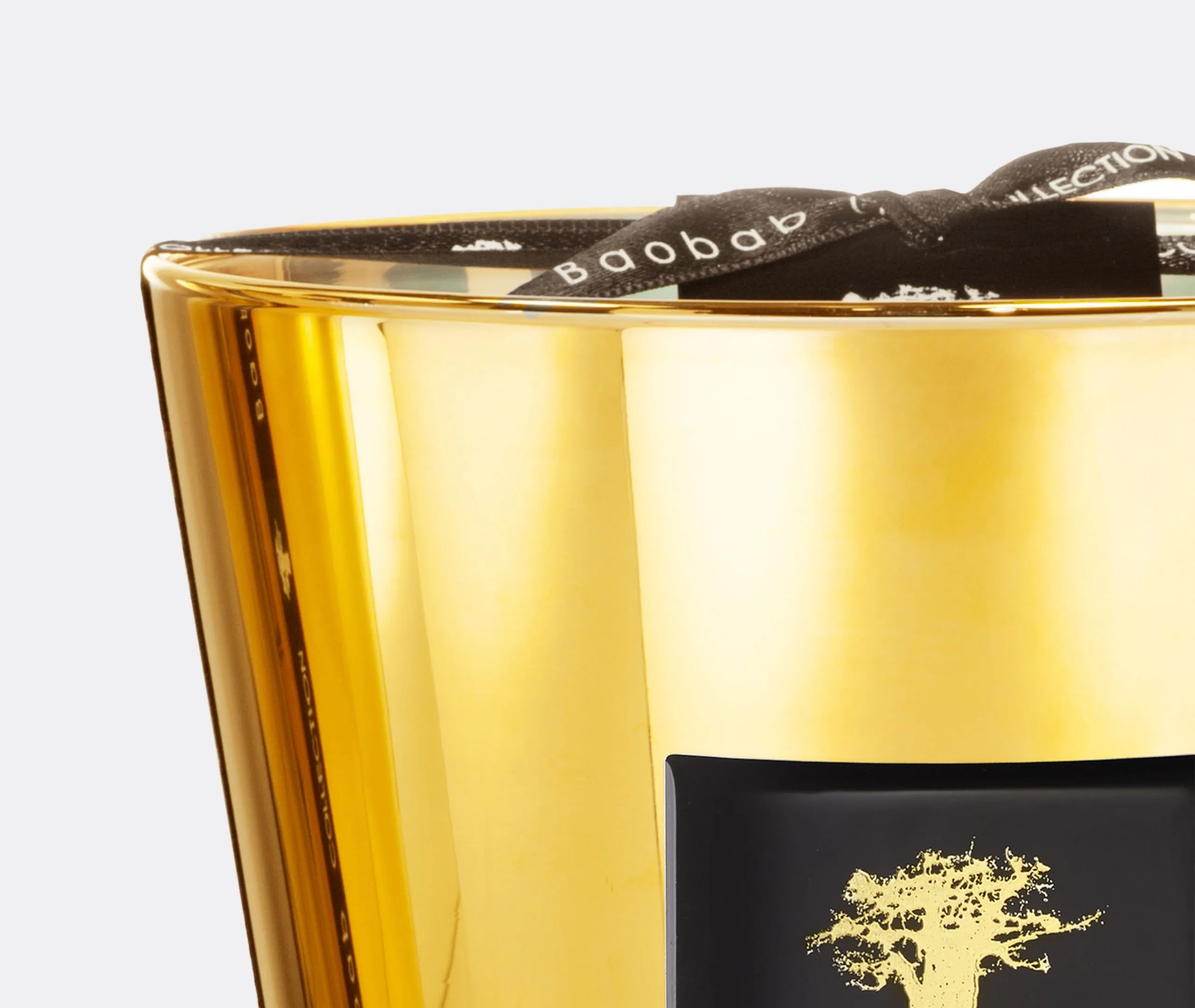 Medium Scented Candle - Gold, Glass