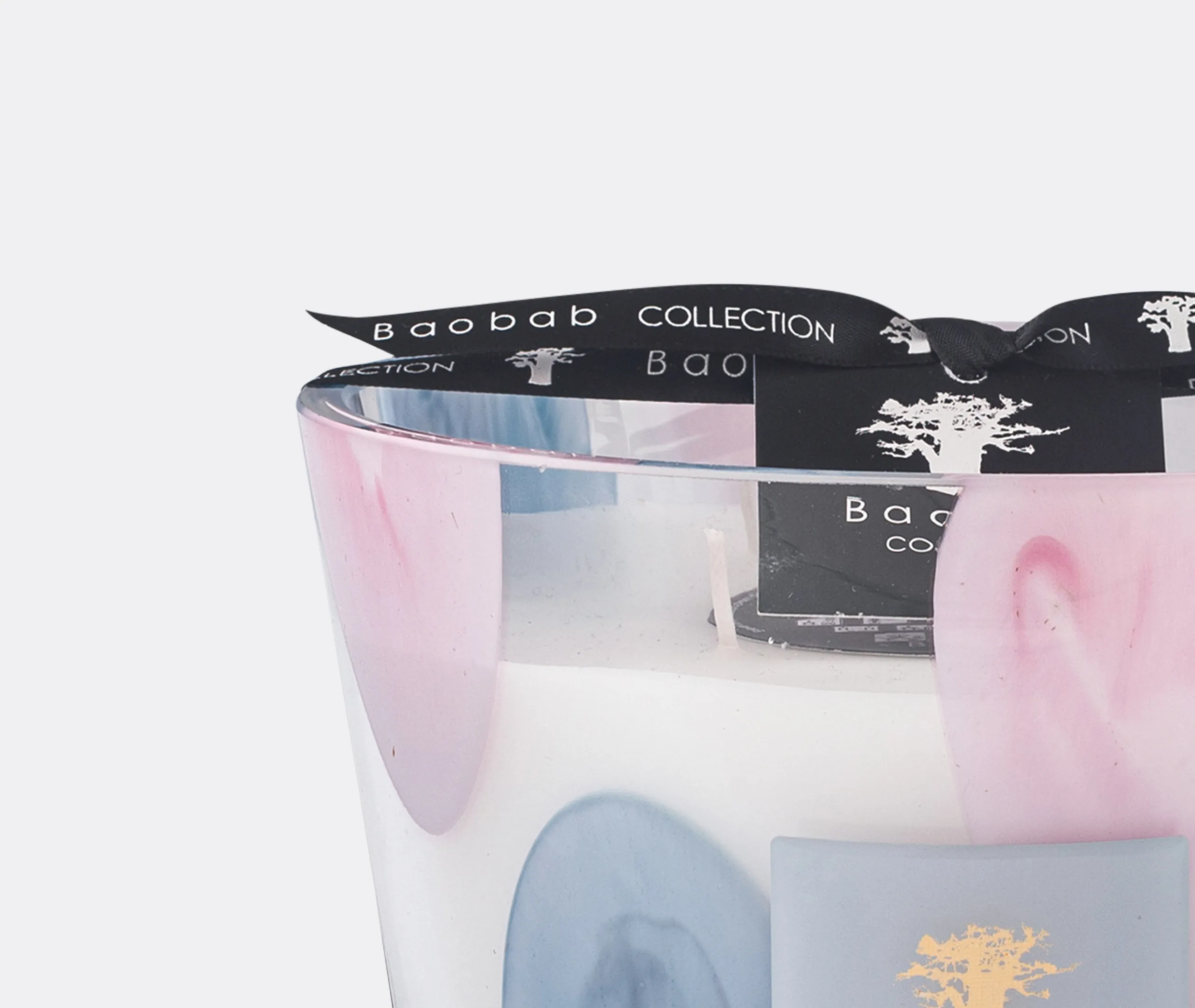 Medium Scented Candle - Multicolor, Glass
