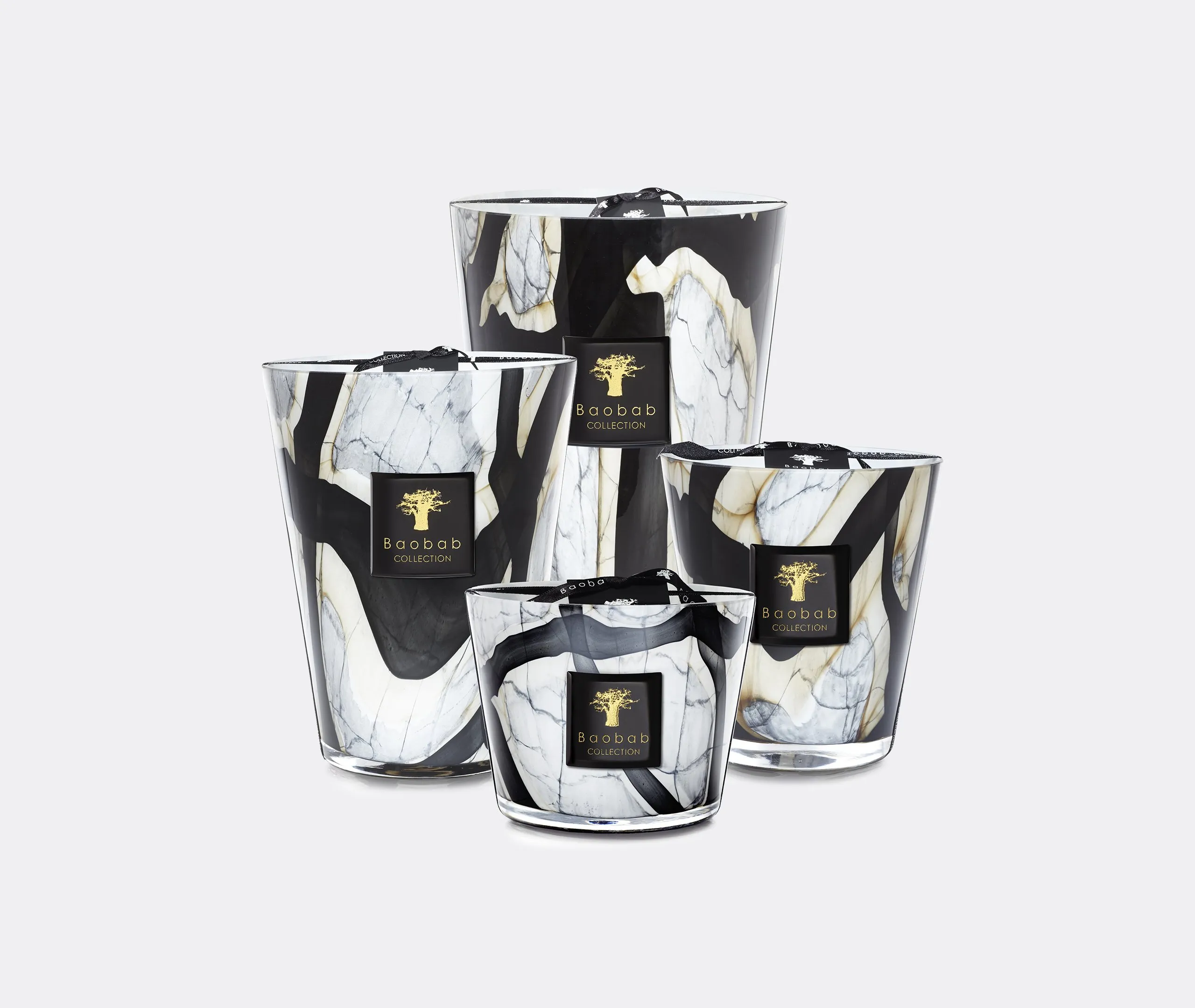Medium Scented Candle - Multicolor, Glass