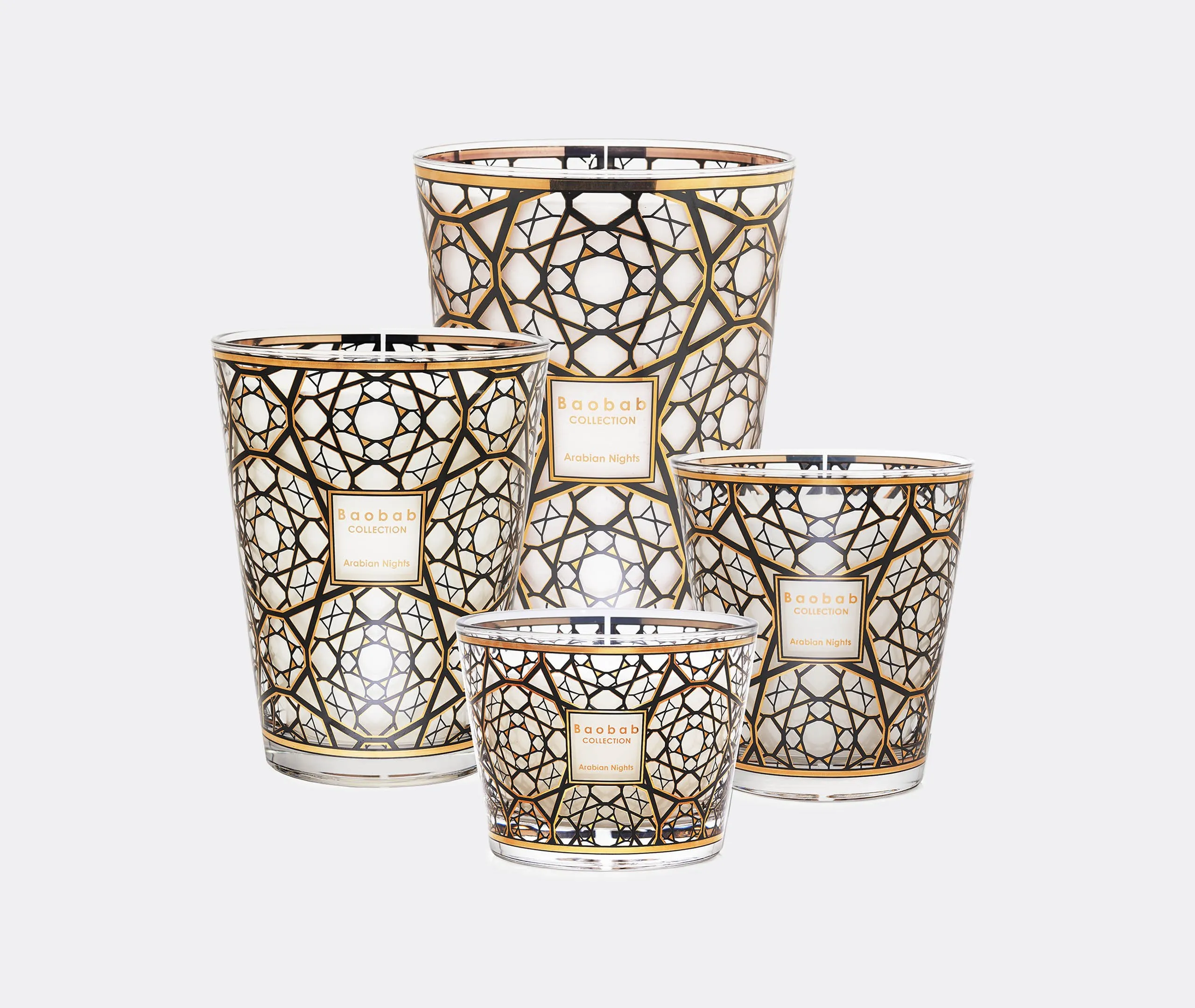 Medium Scented Candle - Multicolor, Glass