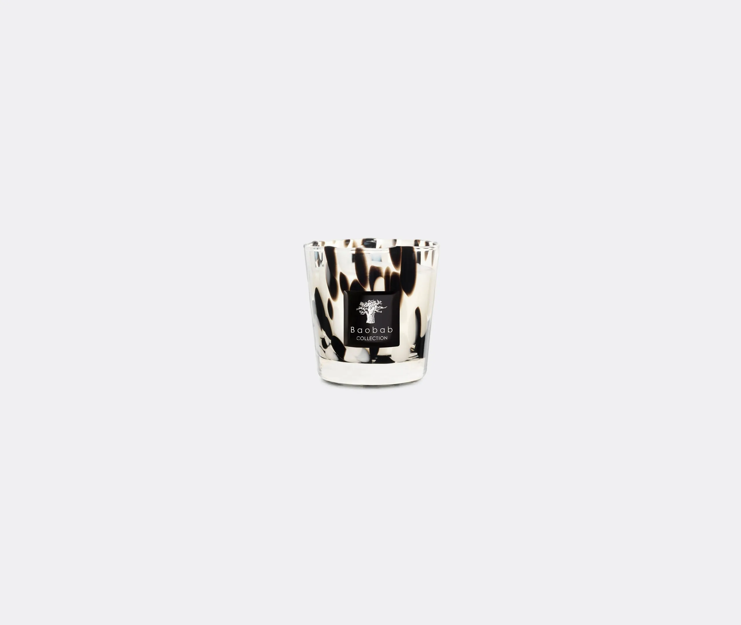 Mini Scented Candle - Black, Hand-Blown Glass image