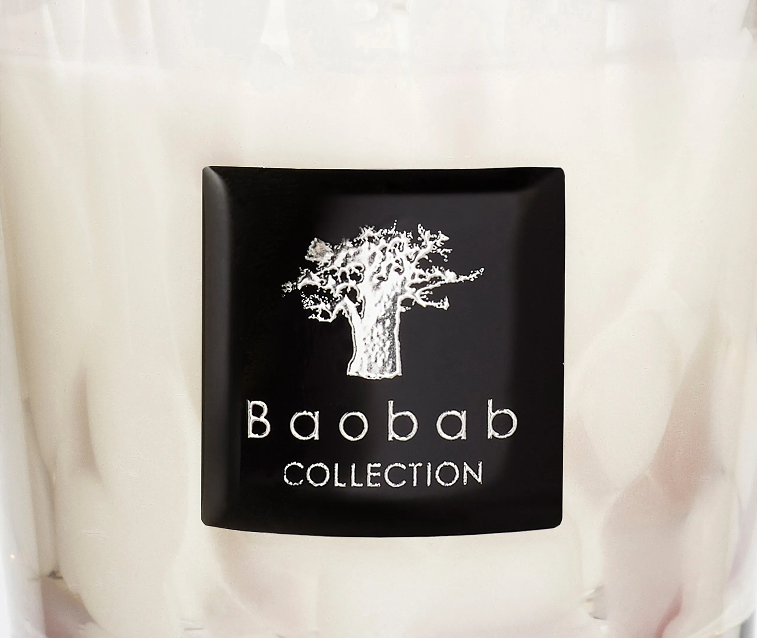 Mini Scented Candle - White, Glass