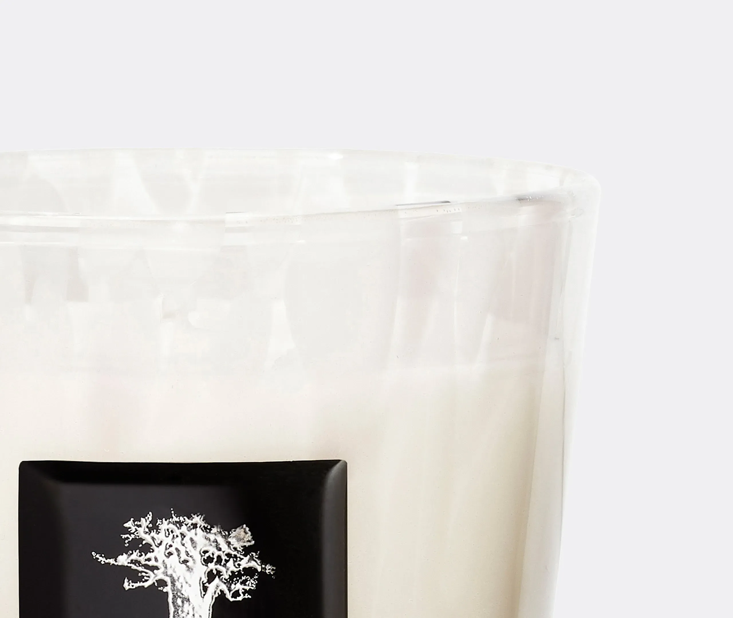 Mini Scented Candle - White, Glass