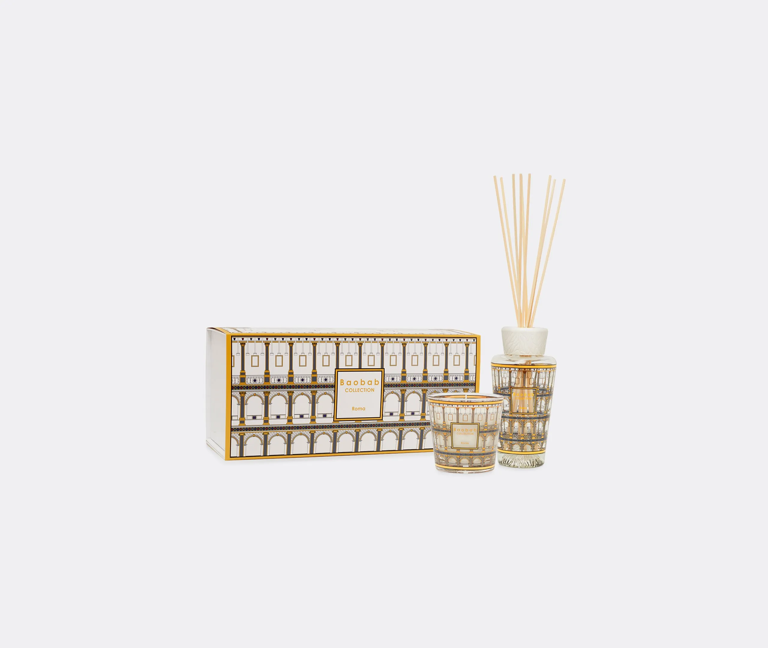 Roma Candle & Diffuser Gift Set - Multicolor