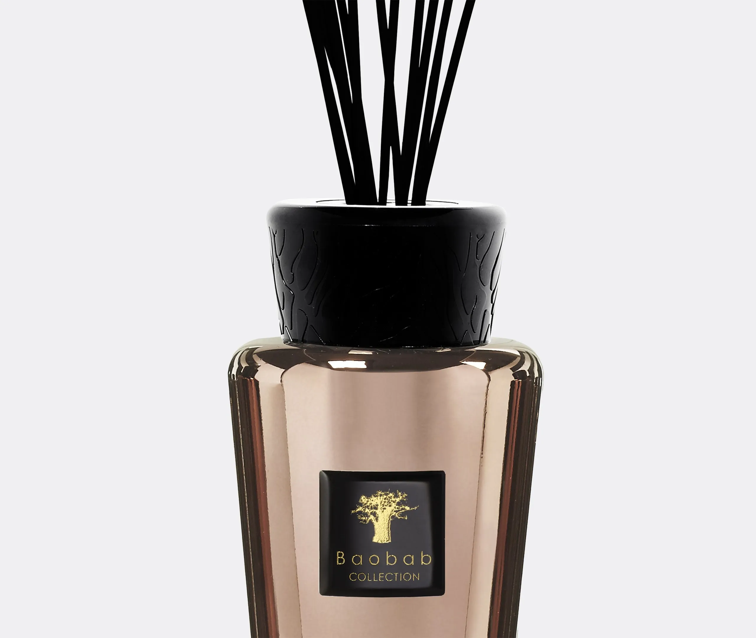 Scent Diffuser with Root Motif - Copper, Glass