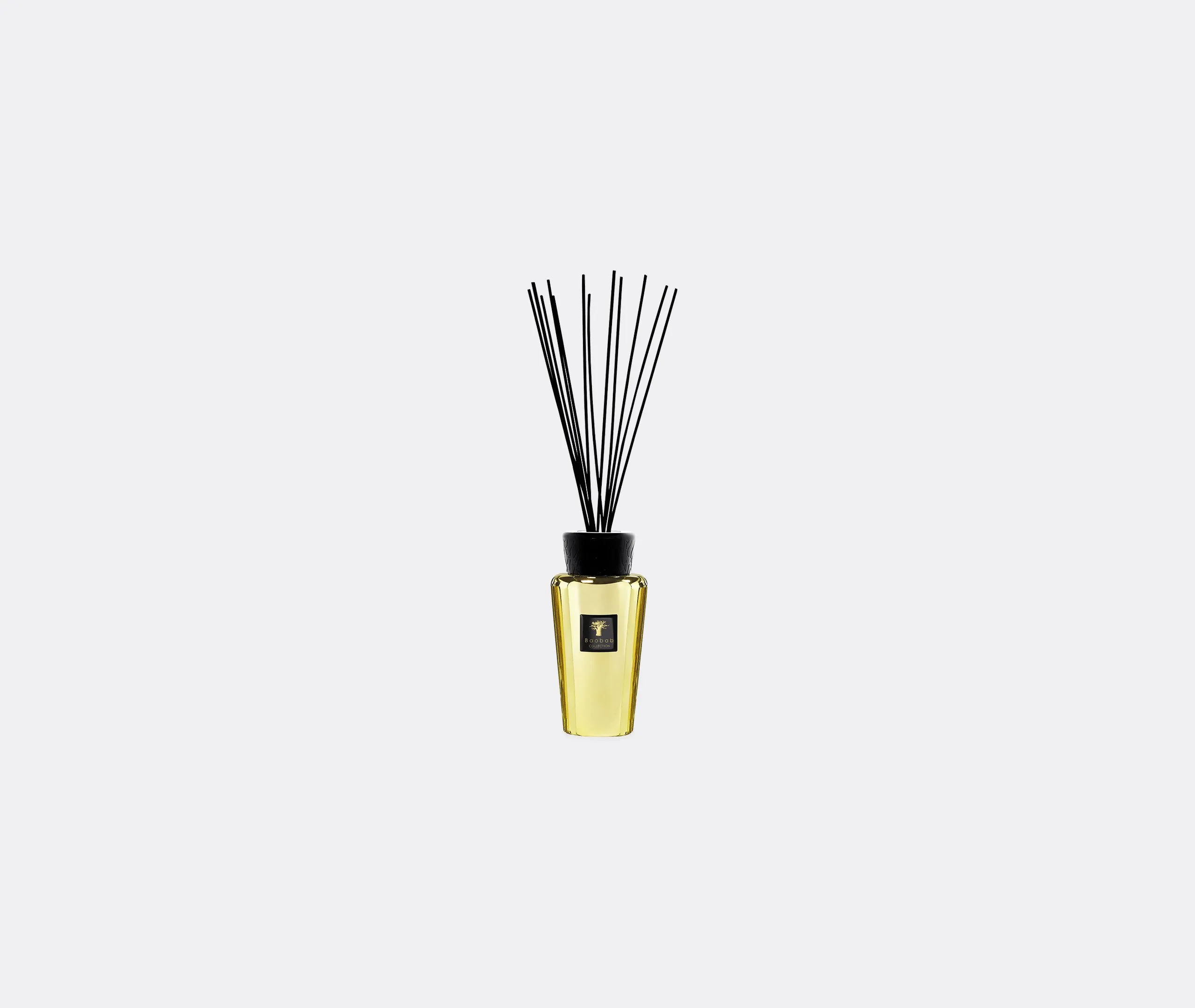 Scent Diffuser with Root Motif - Gold, Glass image