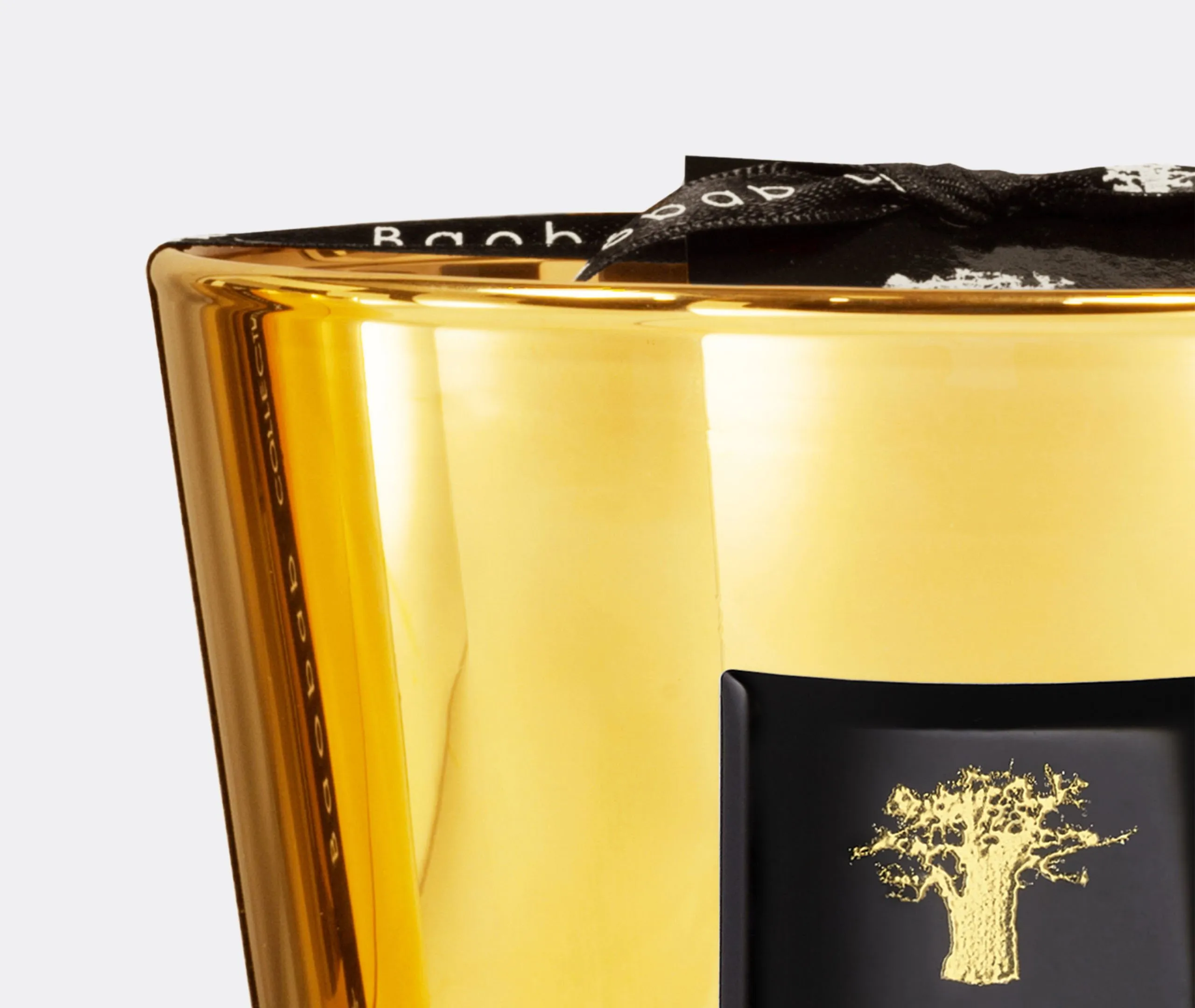 Small Scented Candle - Gold, Glass
