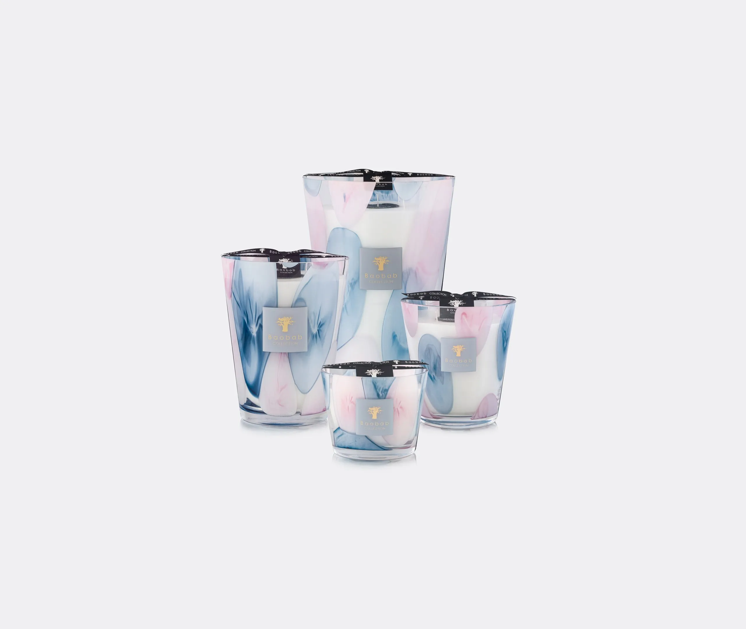 Small Scented Candle - Multicolor, Glass