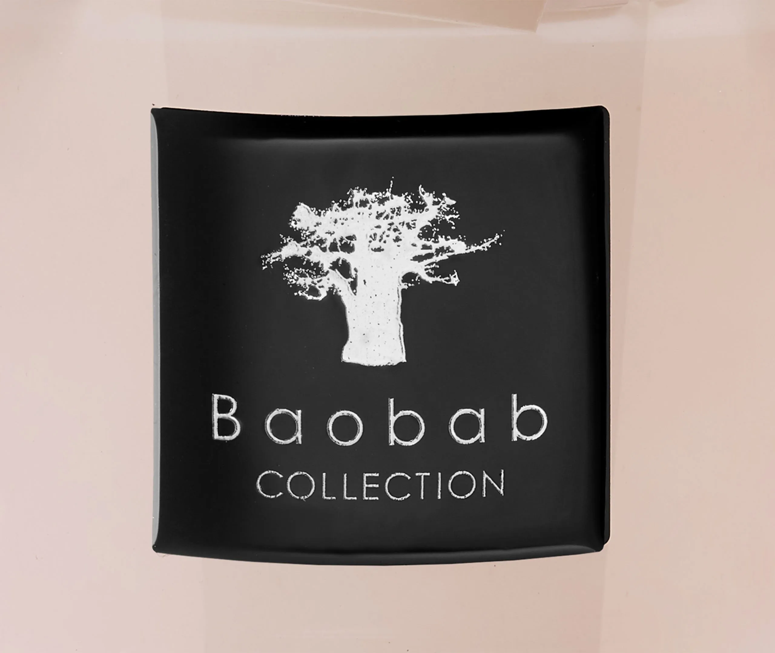 Small Scented Candle - Pink, Glass