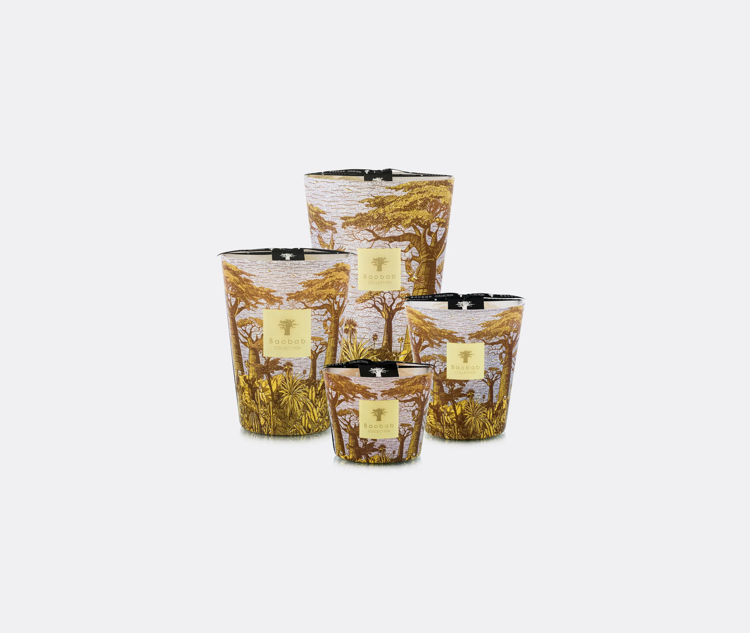 Small Scented Candle Sacred Trees - Multicolor, Glass