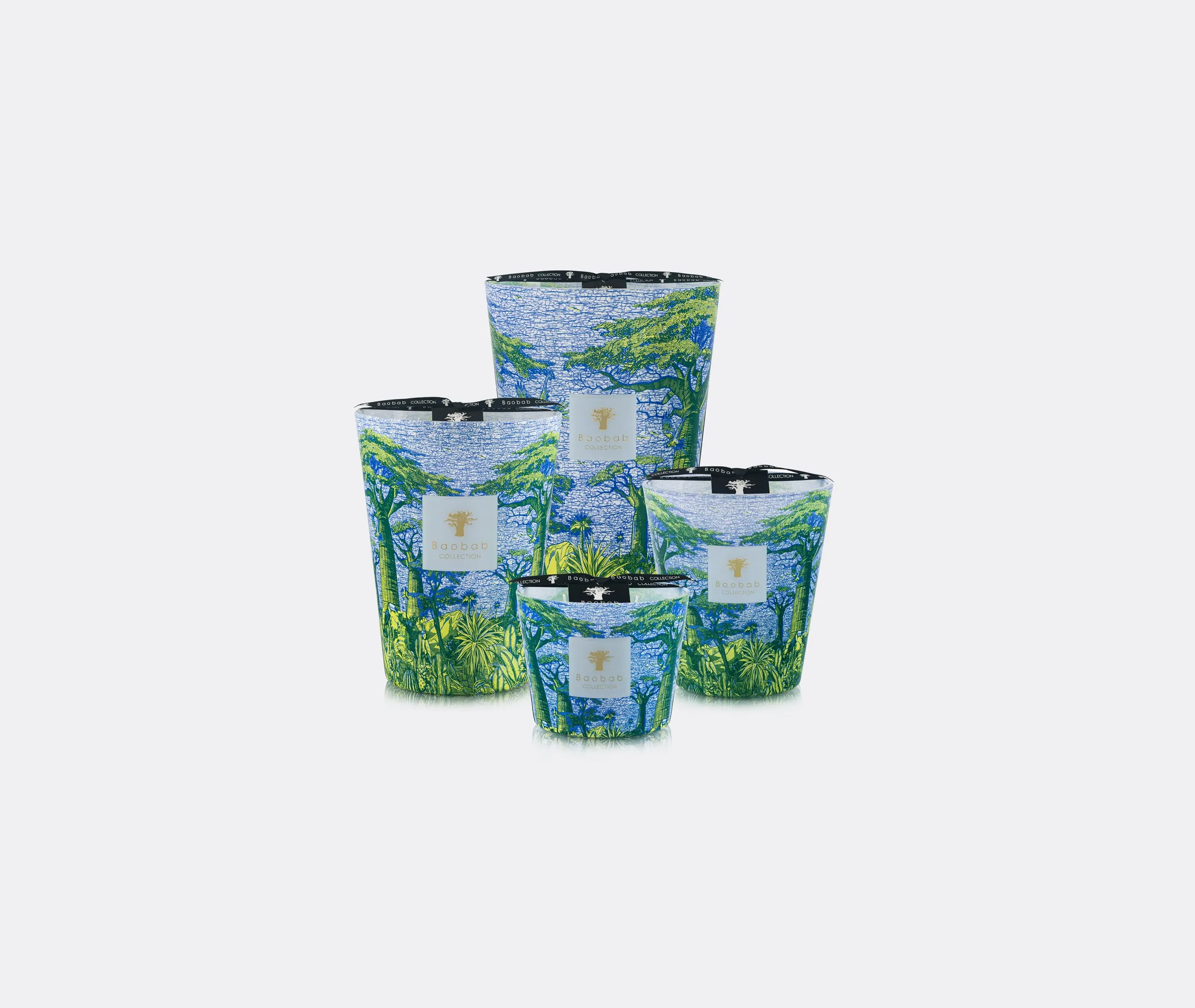 Small Scented Candle Sacred Trees - Multicolor, Glass