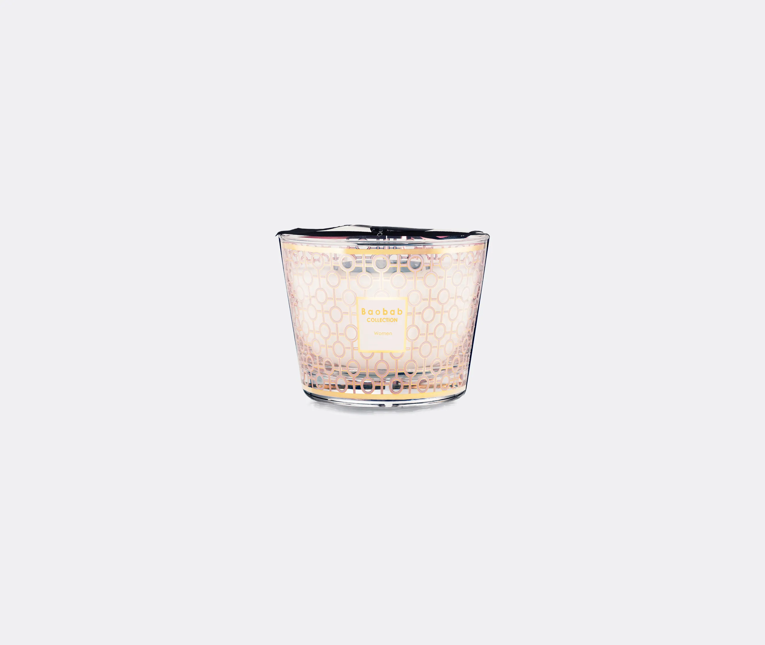 Woman Small Scented Candle - Pink, Glass product