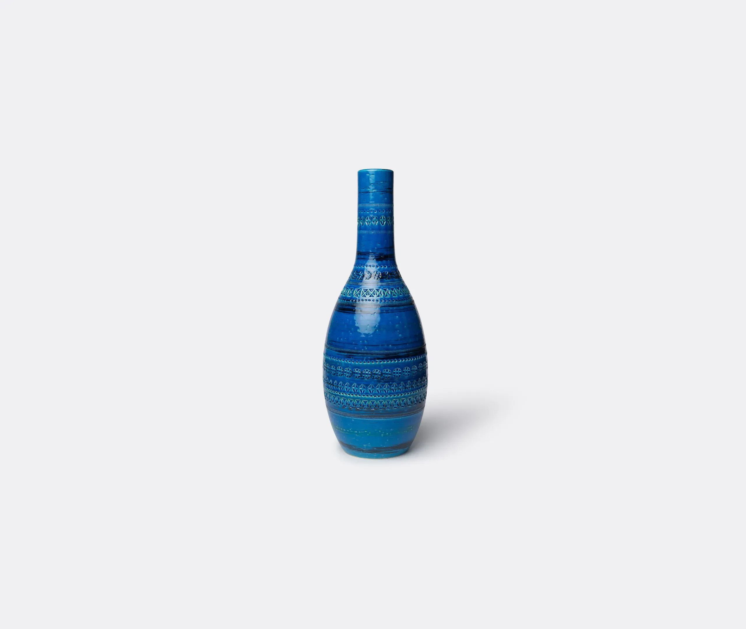 Bottiglia Vase - Blue, Earthenware