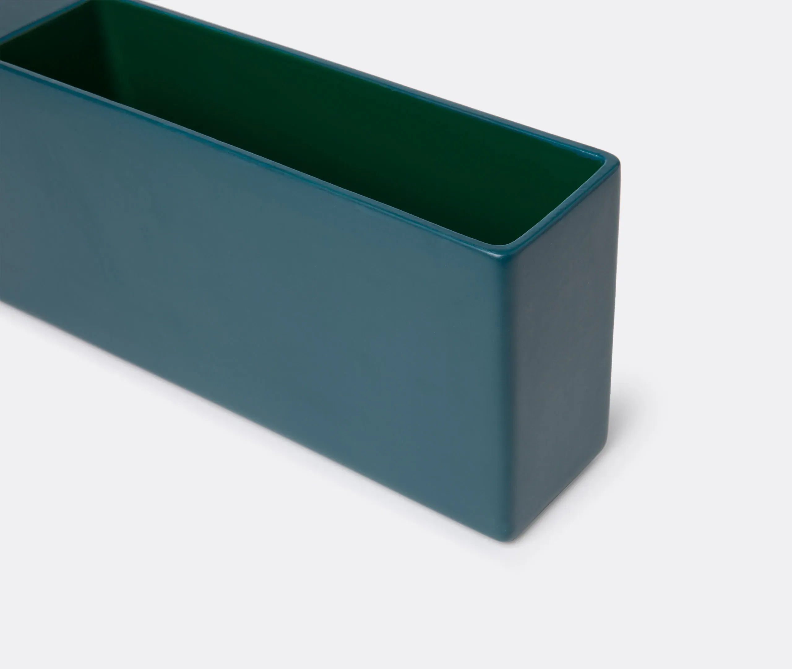 Dimore 1 Oblong Vase - Multicolour, Ceramic