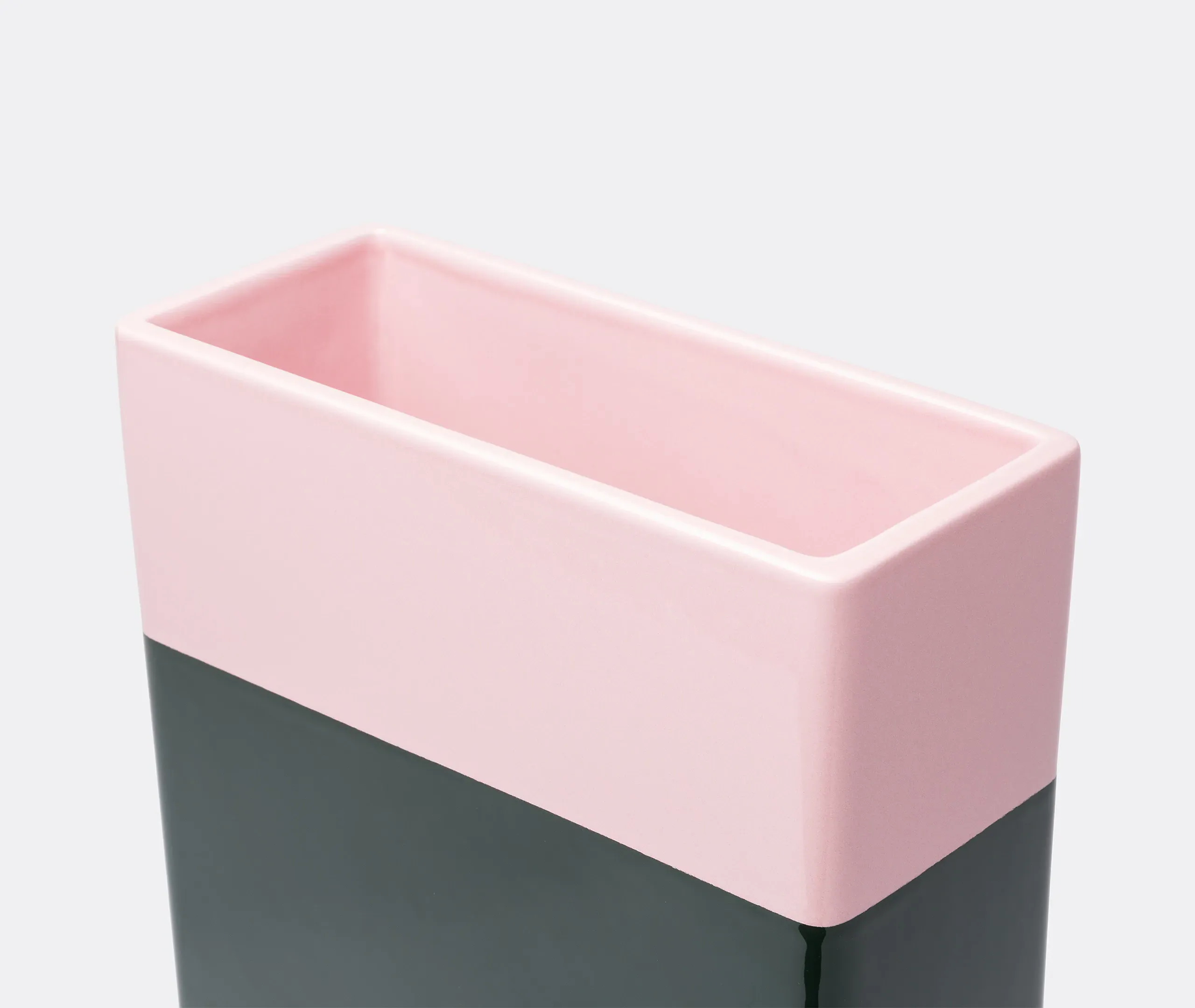 Dimore 6 Oblong Vase - Multicolour, Ceramic