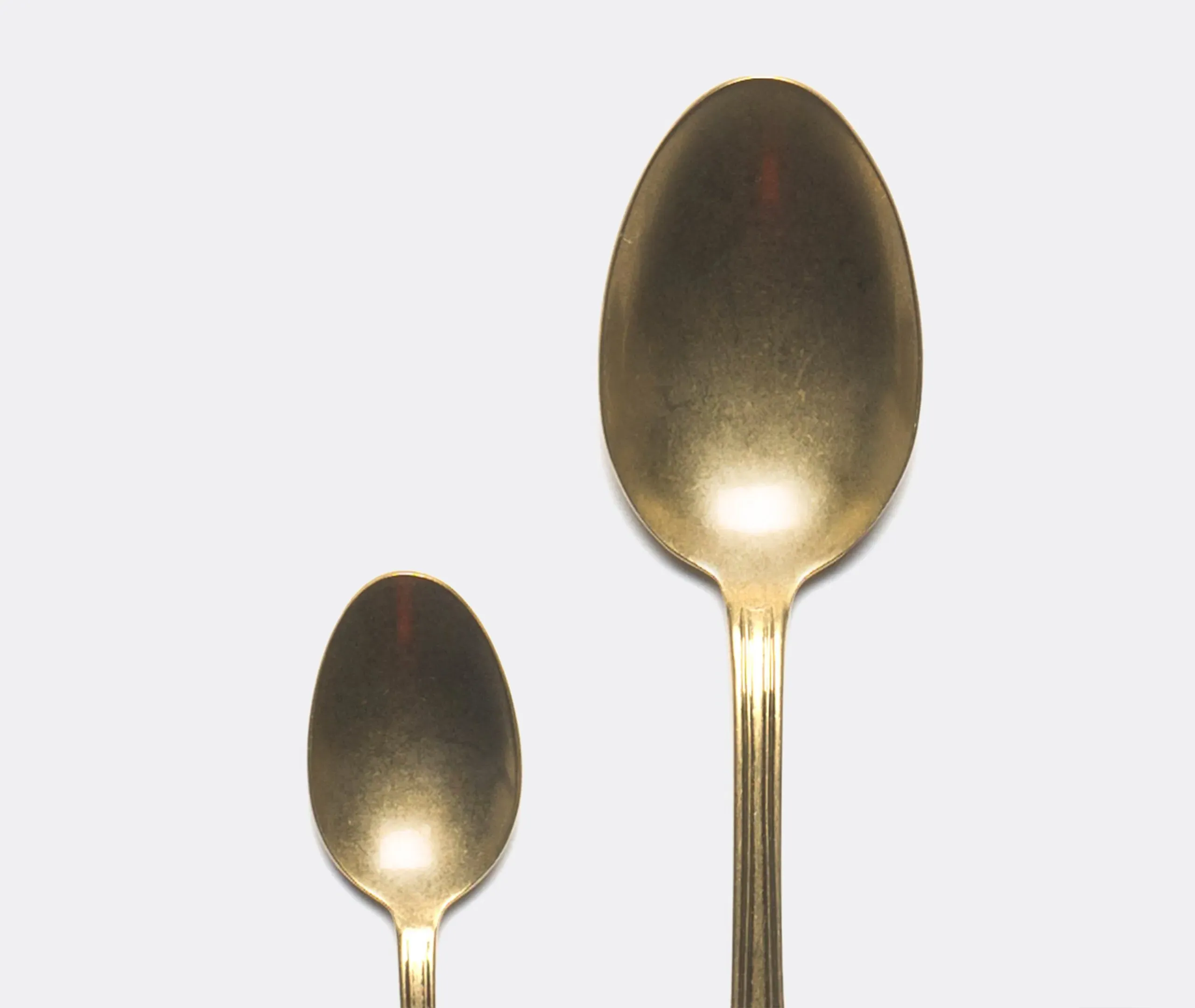 24-Piece Cutlery Set - Gold, Stainless Steel