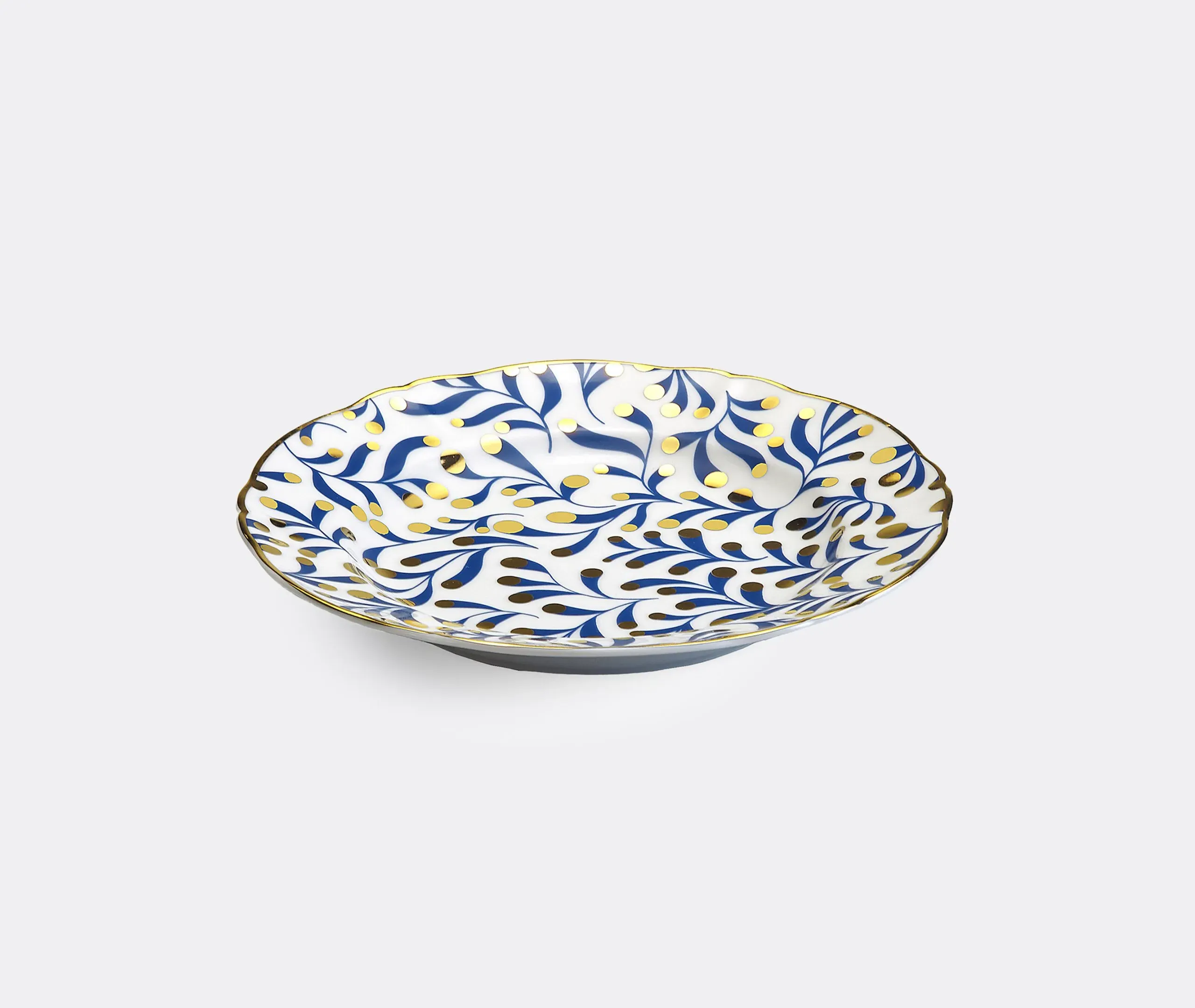 4-Piece Dessert Plate Set - Multicolor, Porcelain
