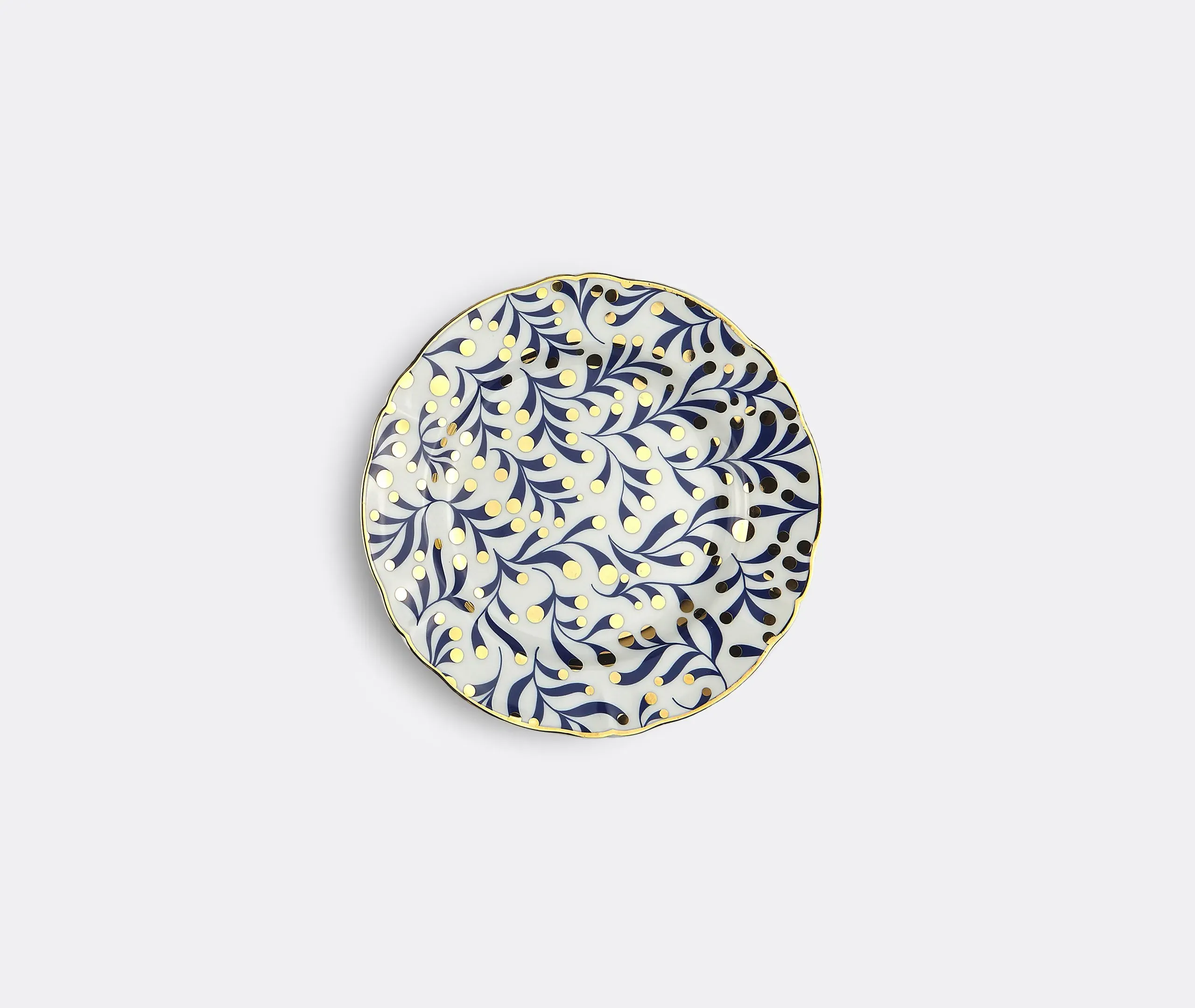 4-Piece Dessert Plate Set - Multicolor, Porcelain