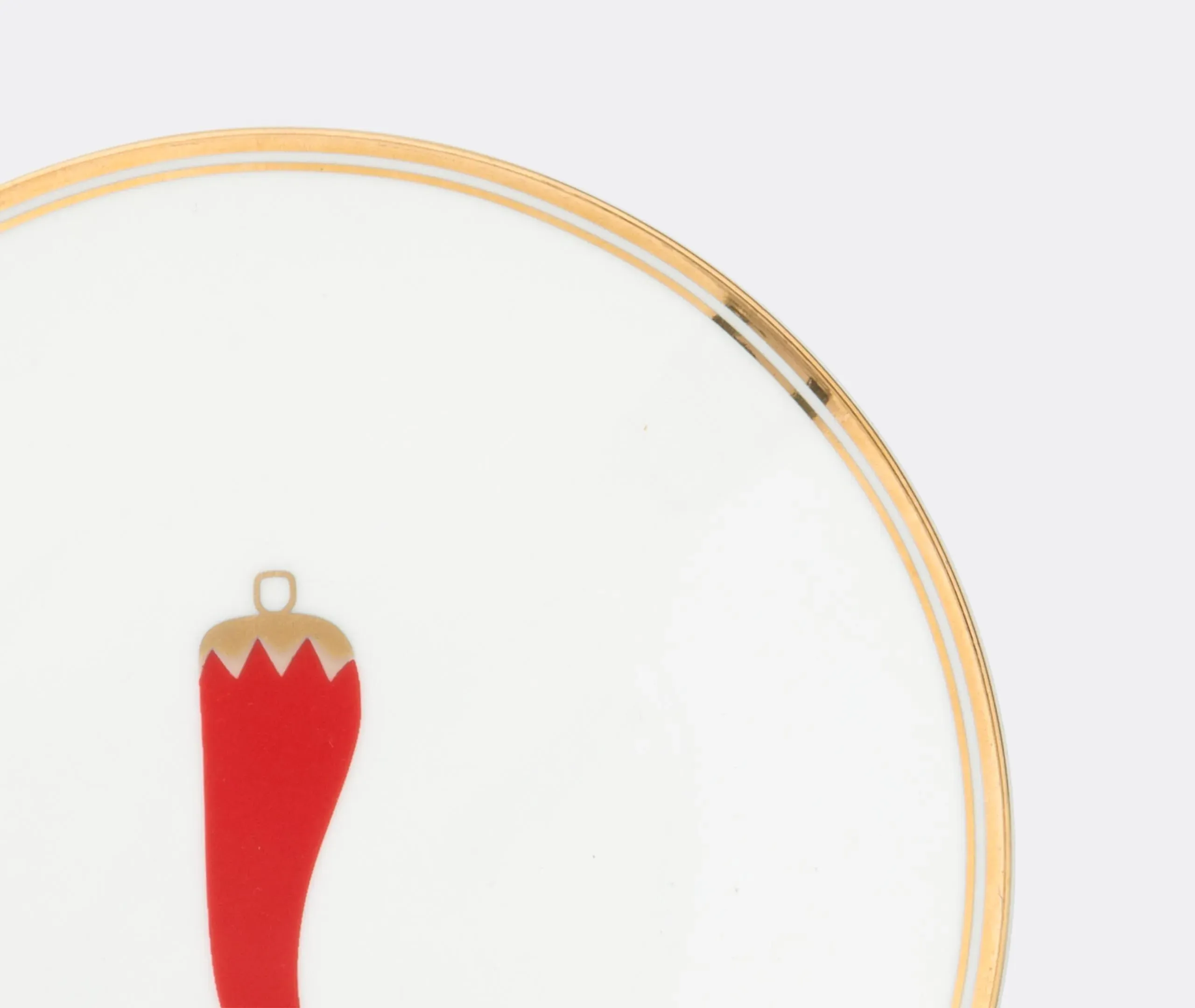 Bitossi Home Chili Pepper Bread Plate Set of Six - Multicolor alternate view