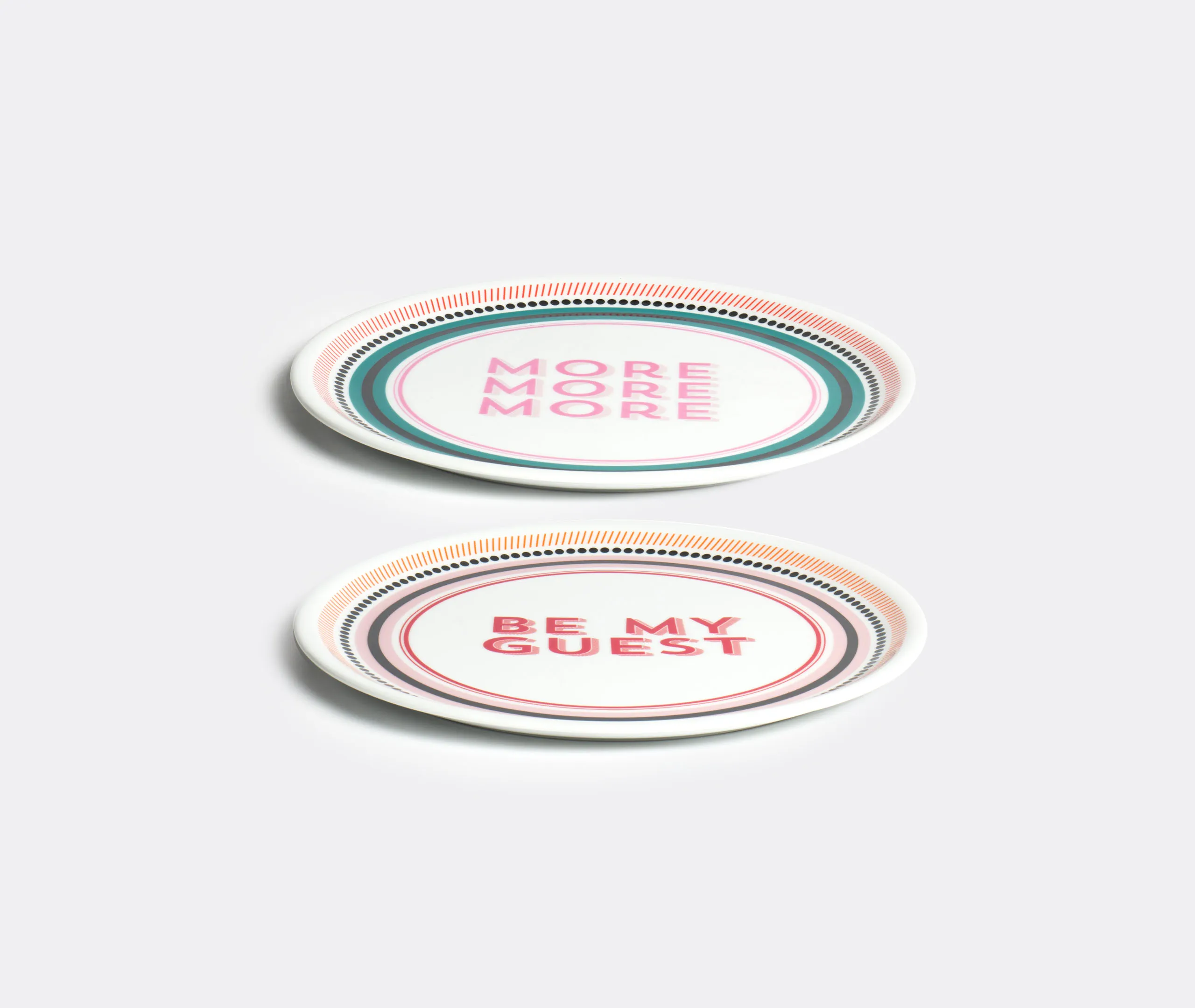 Bitossi Home Guest Collection Pizza Plates Set of Six - Multicolor alternate view