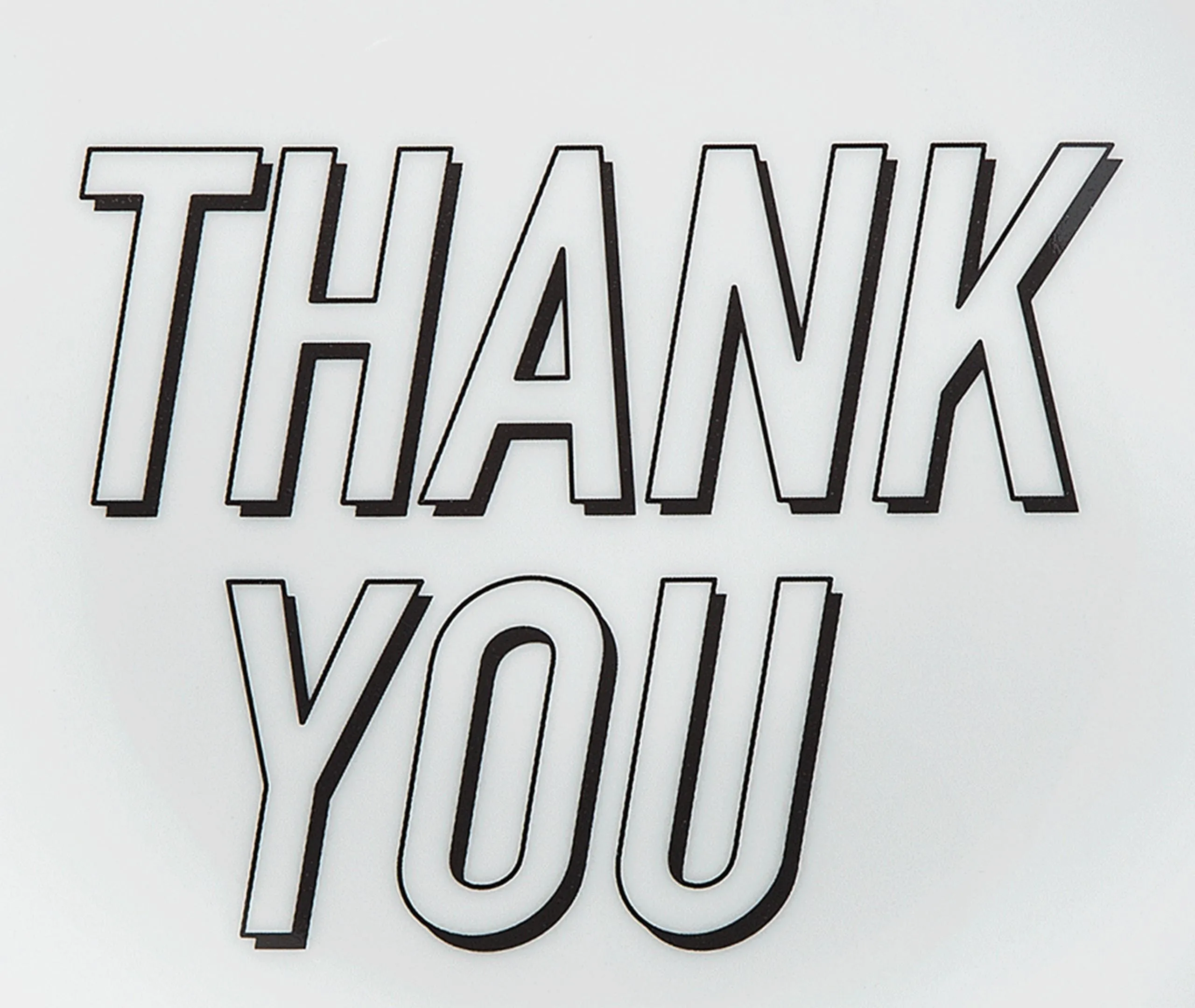 Bitossi Home 'Thank You' Bread Plate, Set of Six - Multicolor alternate view