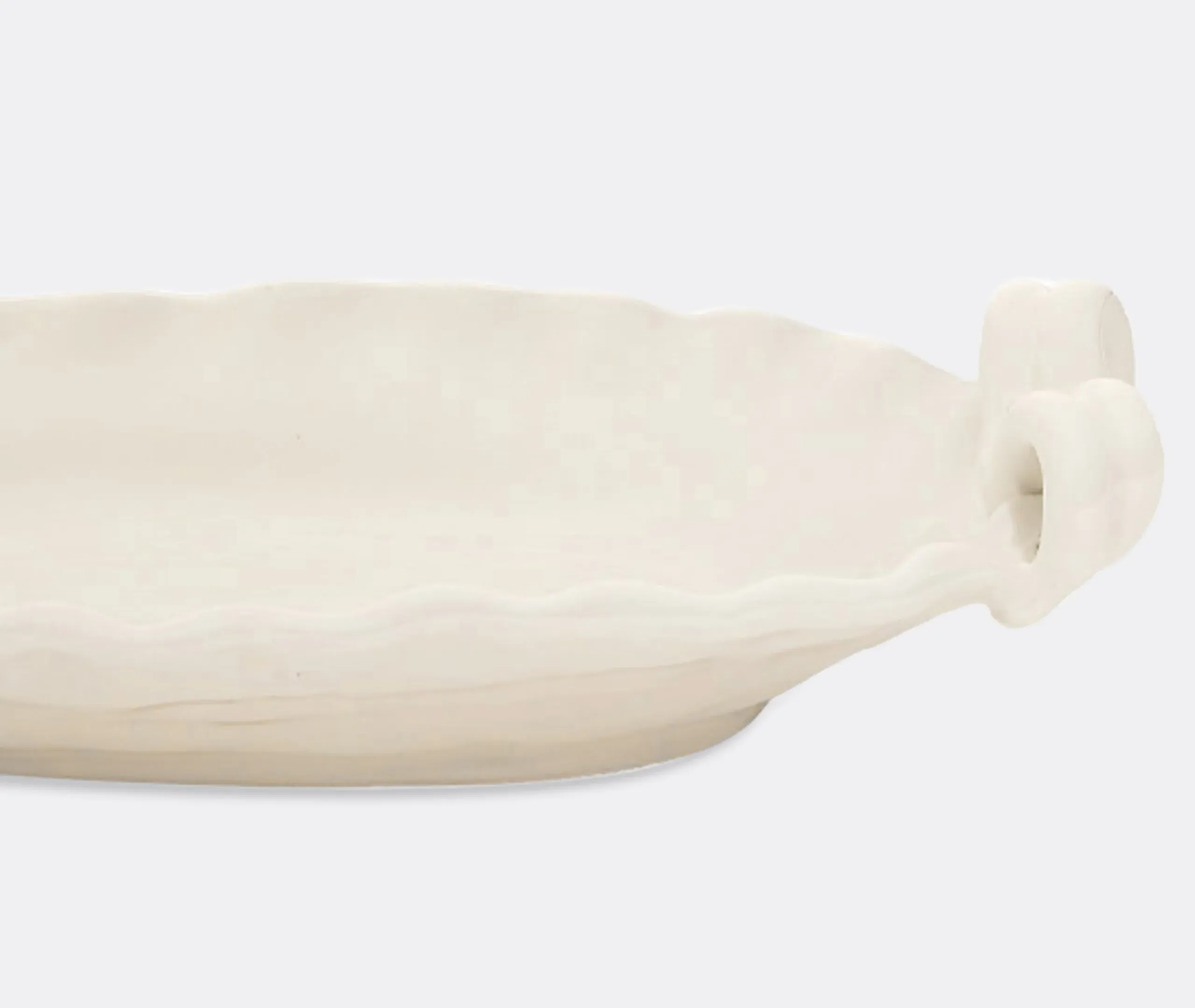 Bow Serving Platter - Ivory alternate view