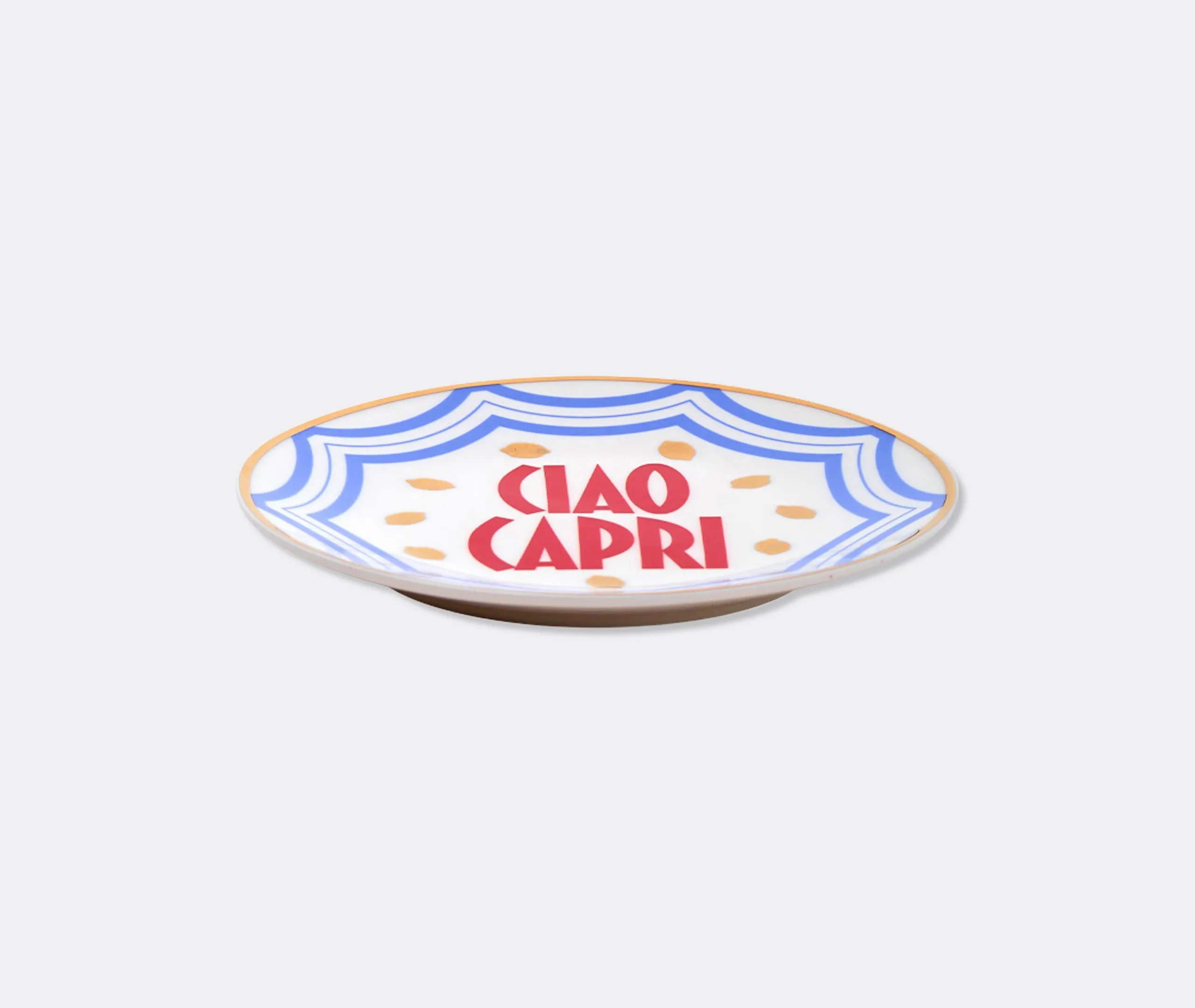 Ciao Capri Decorative Plate - Multicolour, Porcelain alternate view