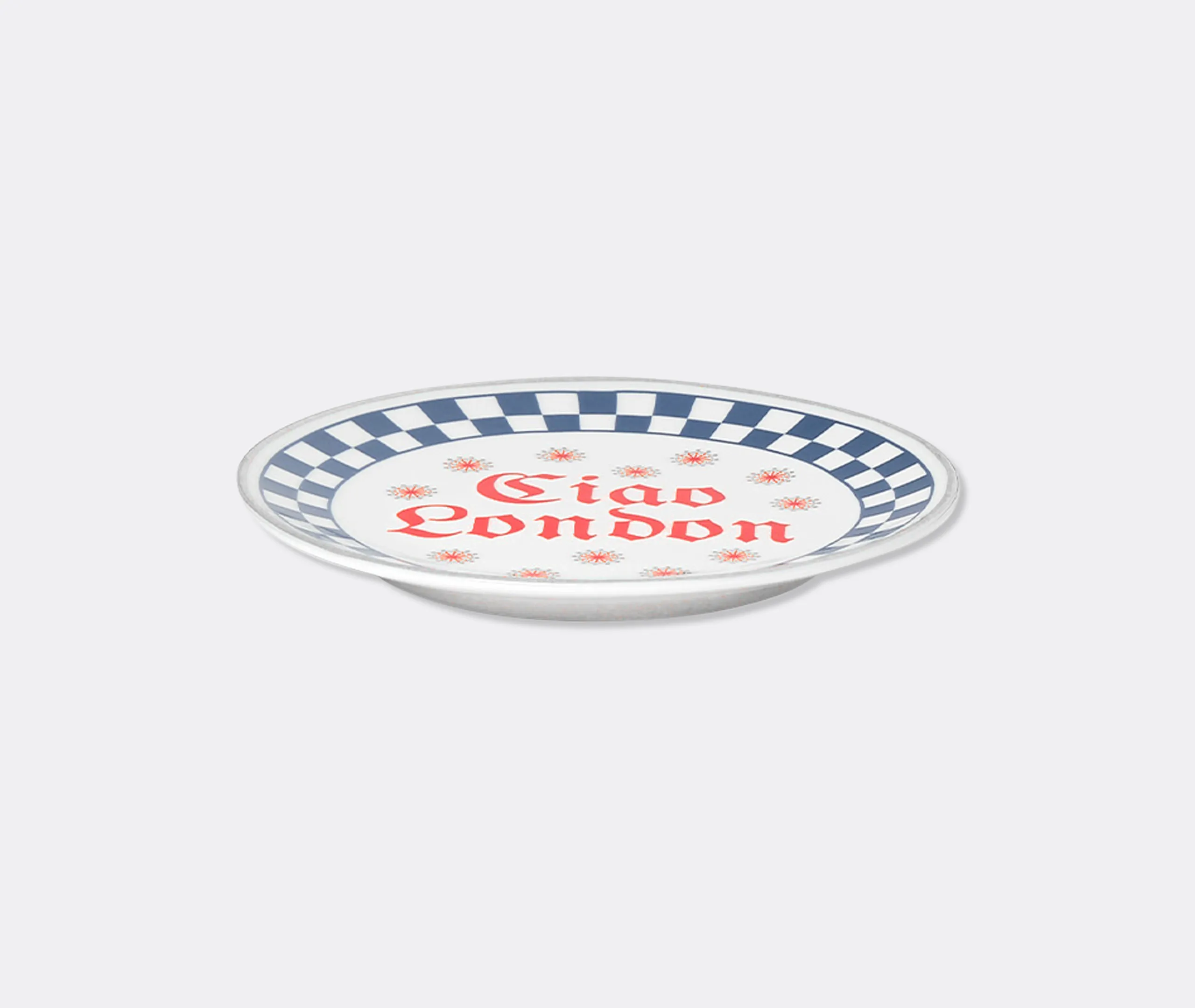 Ciao London Decorative Plate - Multicolor, Porcelain alternate view