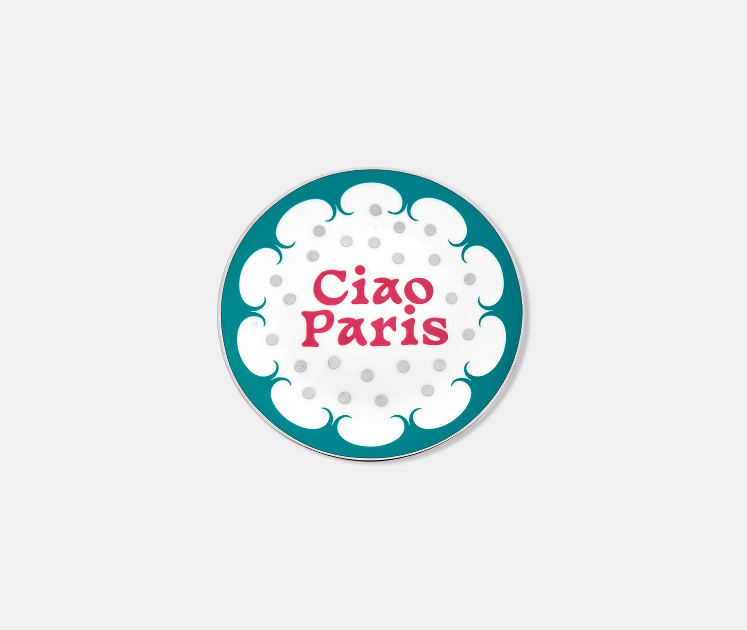Ciao Paris Decorative Plate - Multicolour, Fine Porcelain product