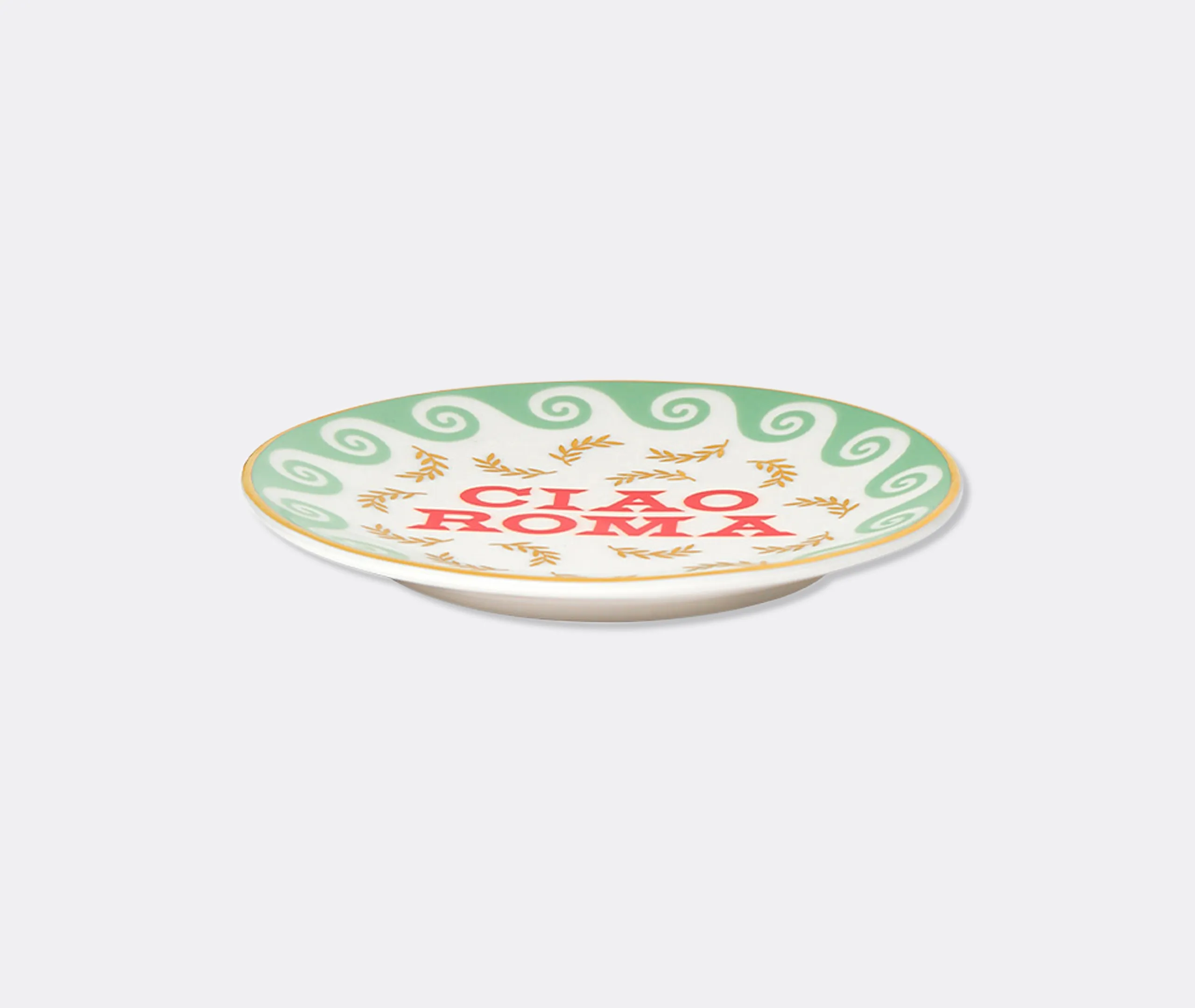 Ciao Roma Decorative Plate - Multicolour, Porcelain alternate view