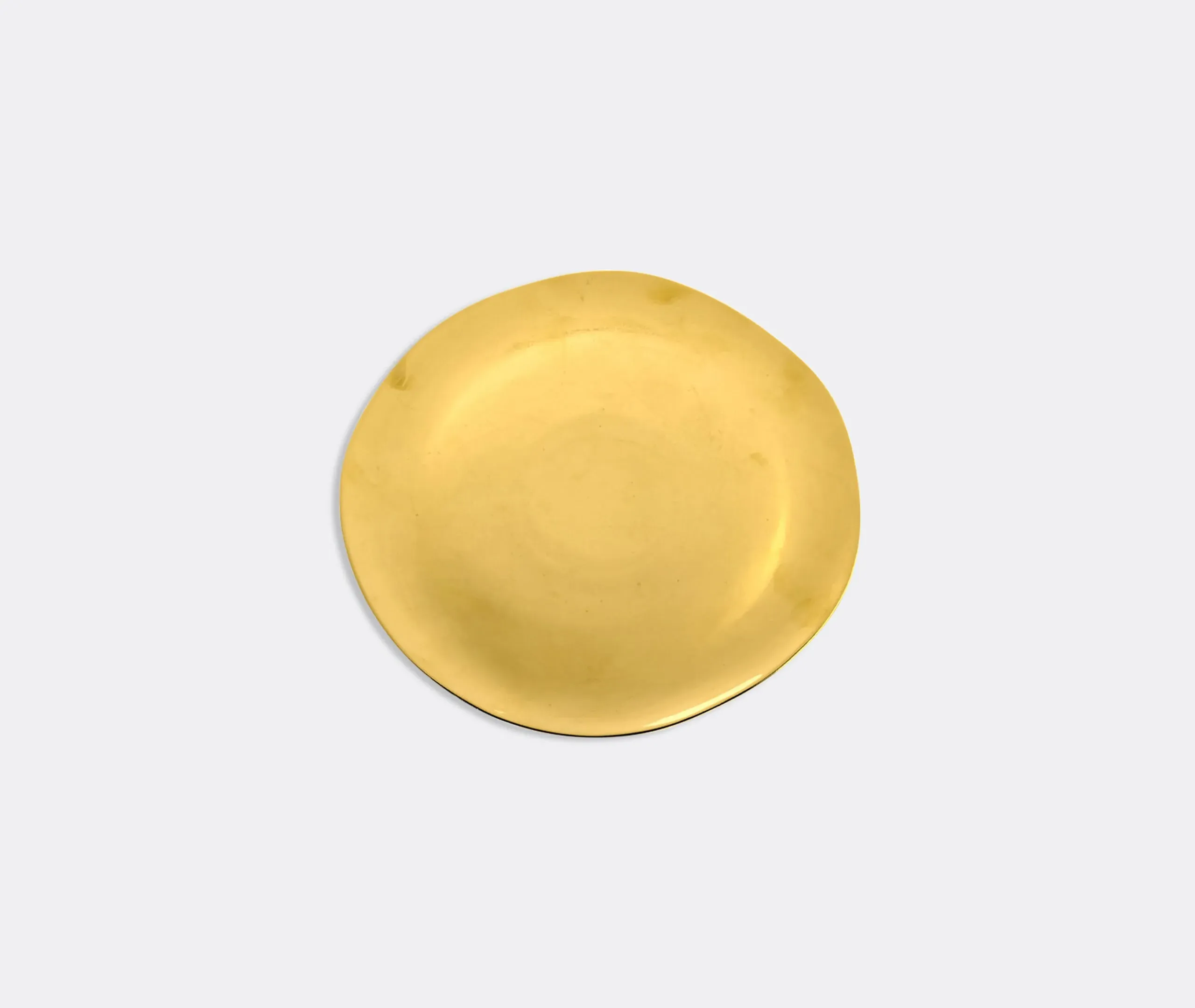 Oro e Argento Dinner Plate - Gold, Porcelain product