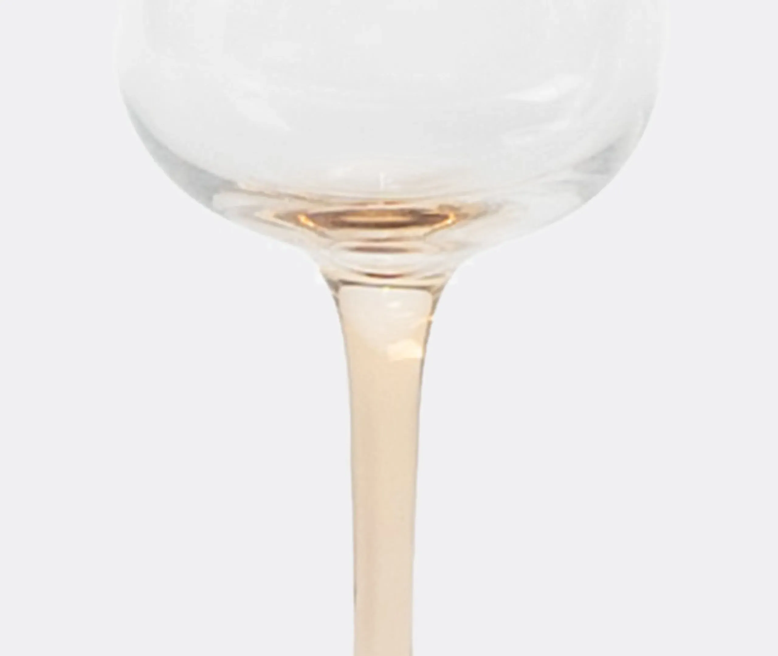 Set of 4 Goblets Hand-Blown - Pink, Glass