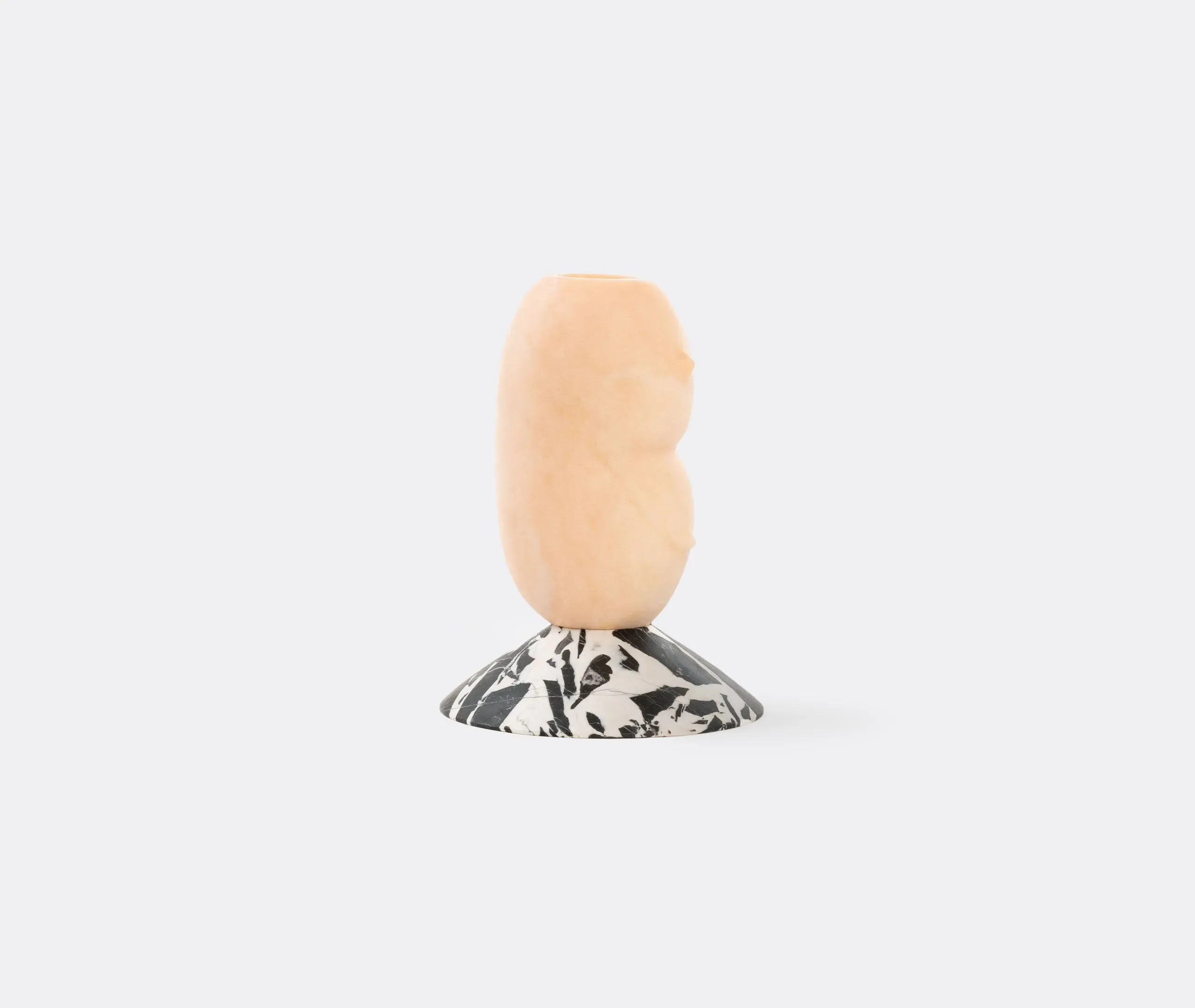 Clelia Vase - Multicolor, Marble