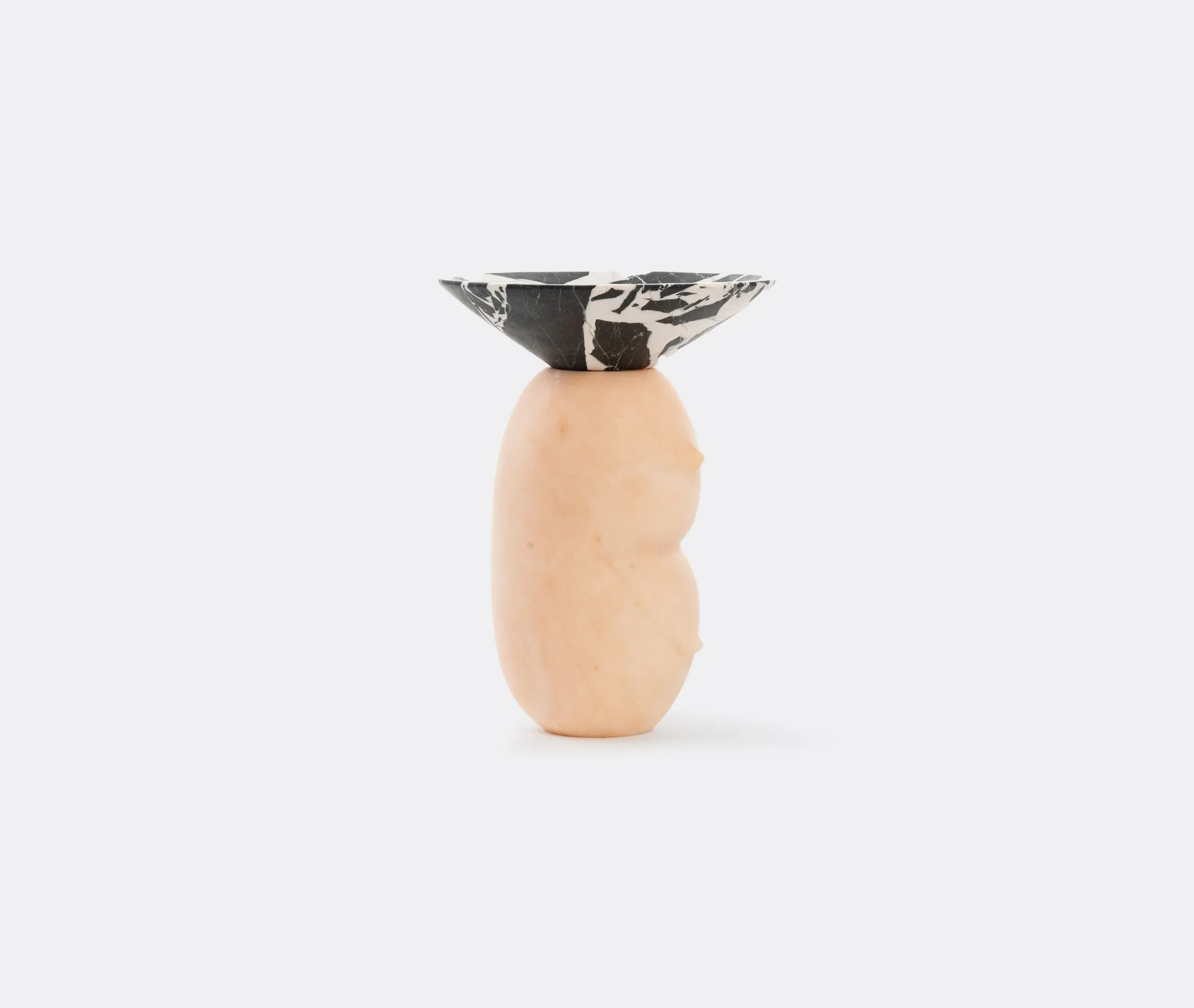Clelia Vase - Multicolor, Marble