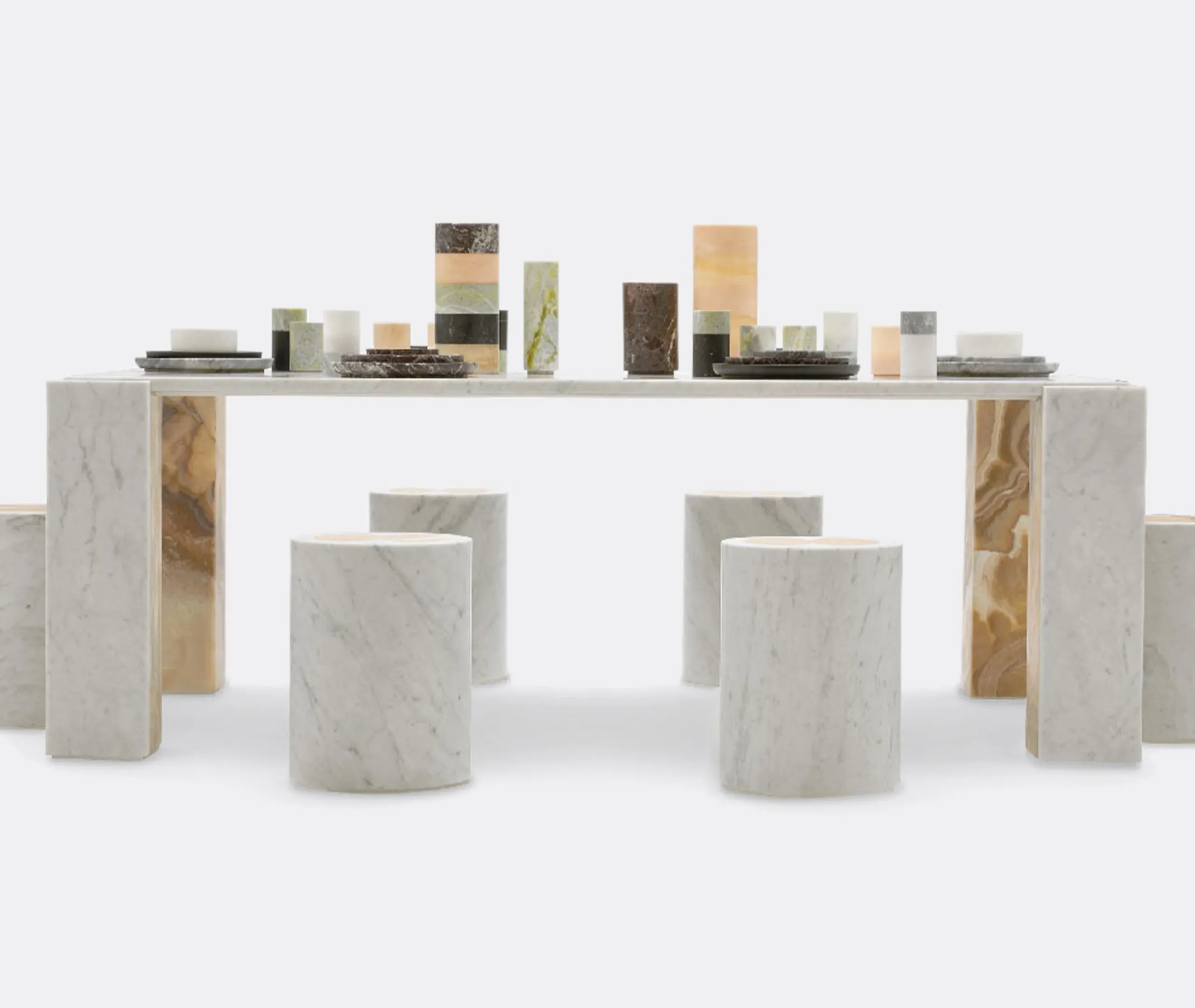 Sunnei Bowl - White, Carrara Marble