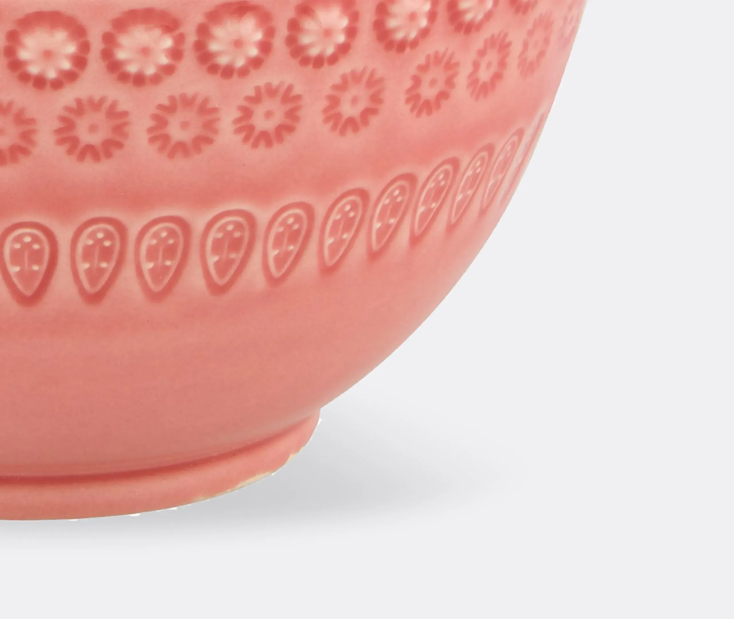4-Piece Bowl Set - Pink, Earthenware