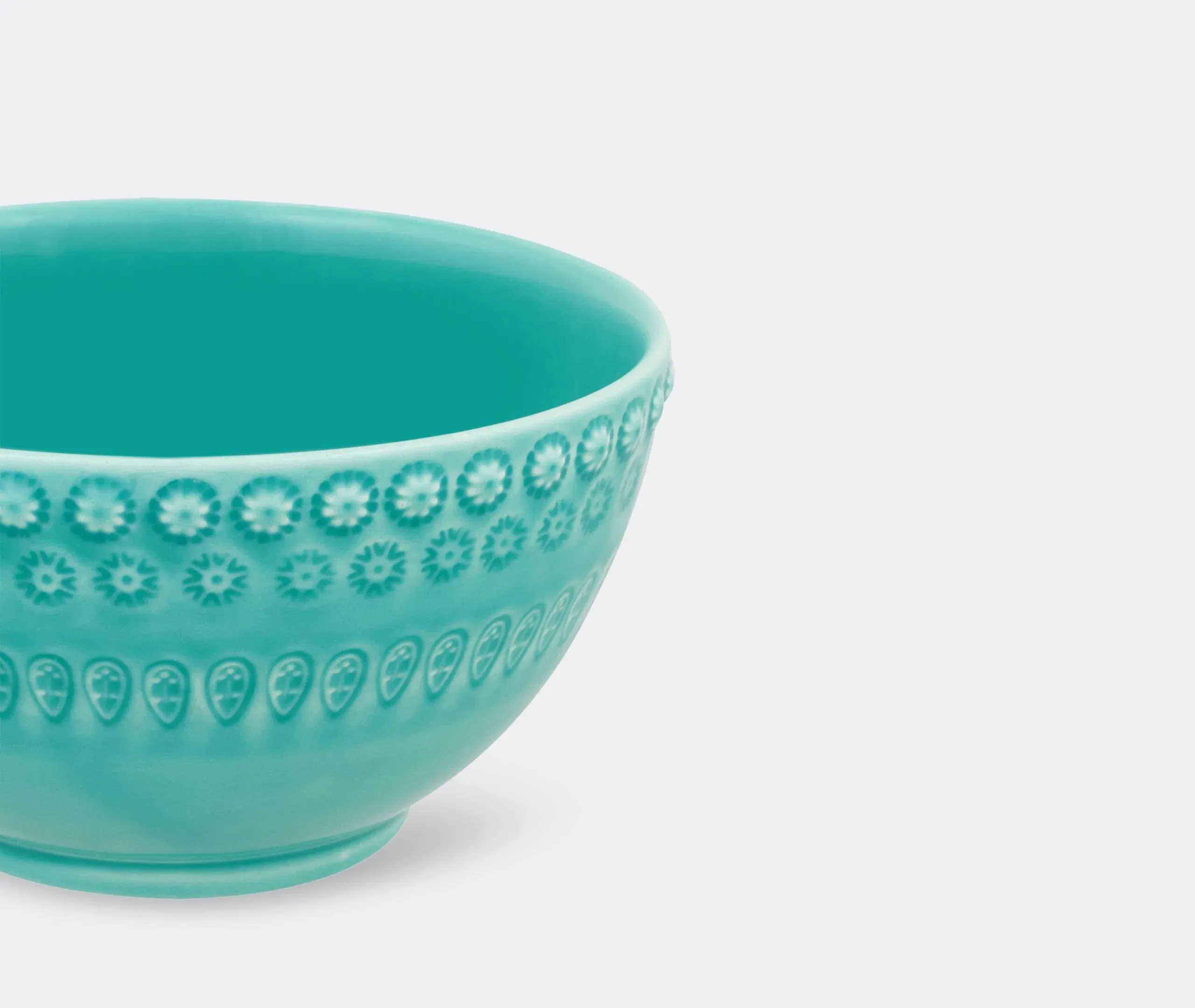 4-Piece Bowl Set - Turquoise, Earthenware
