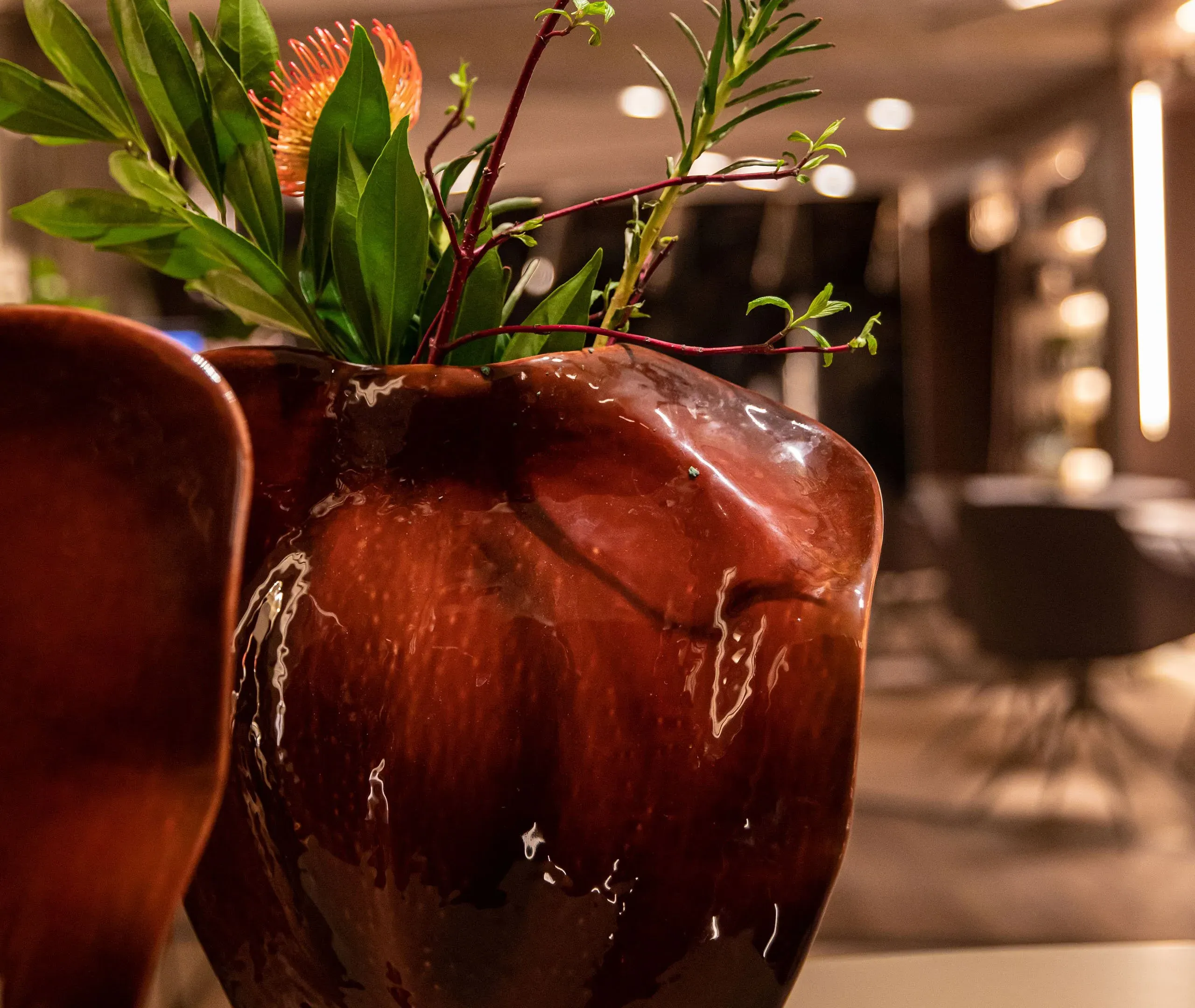 Amazonia Vase - Brown, Earthenware