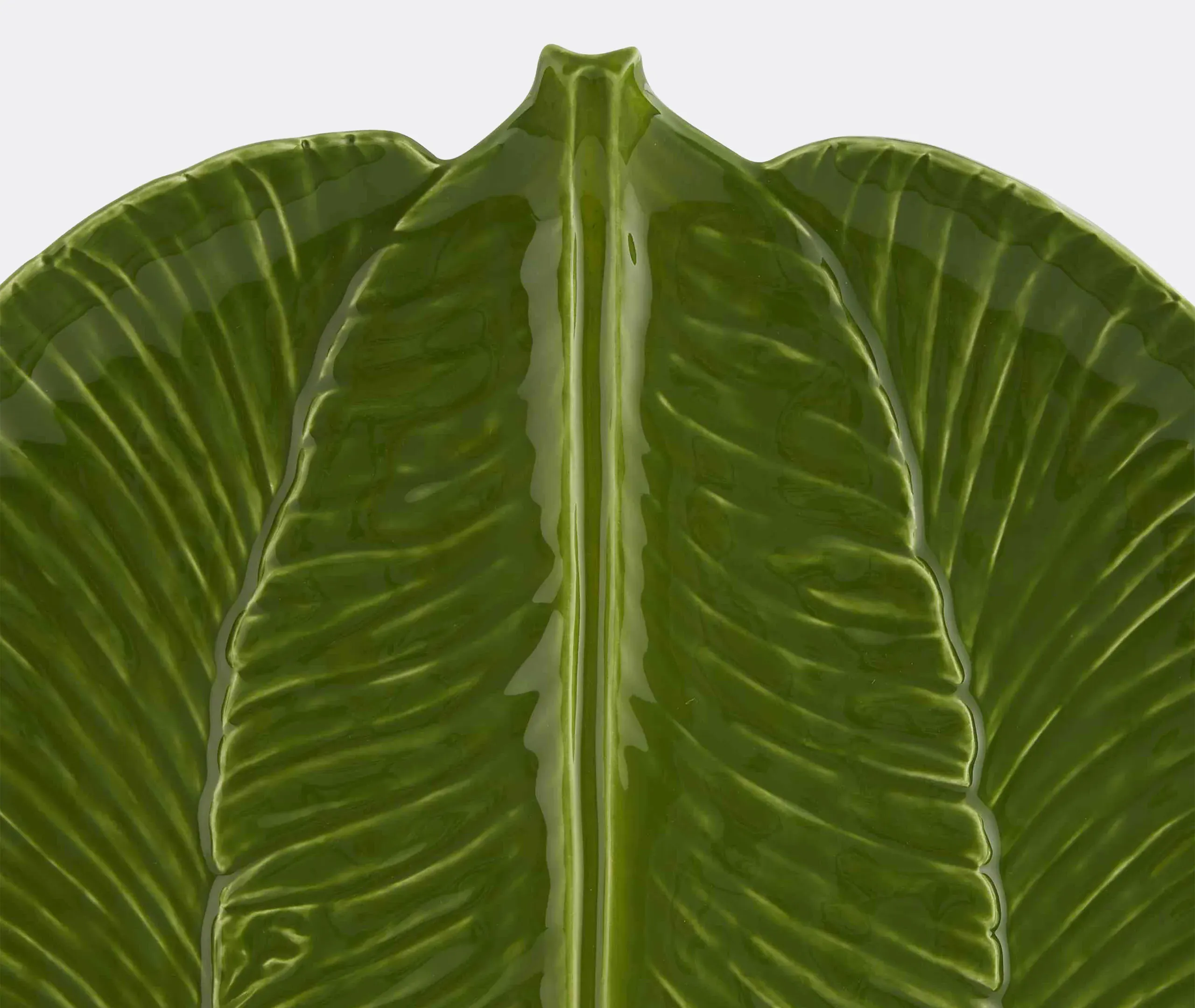 Banana Madeira Tart Tray - Green, Ceramic alternate view