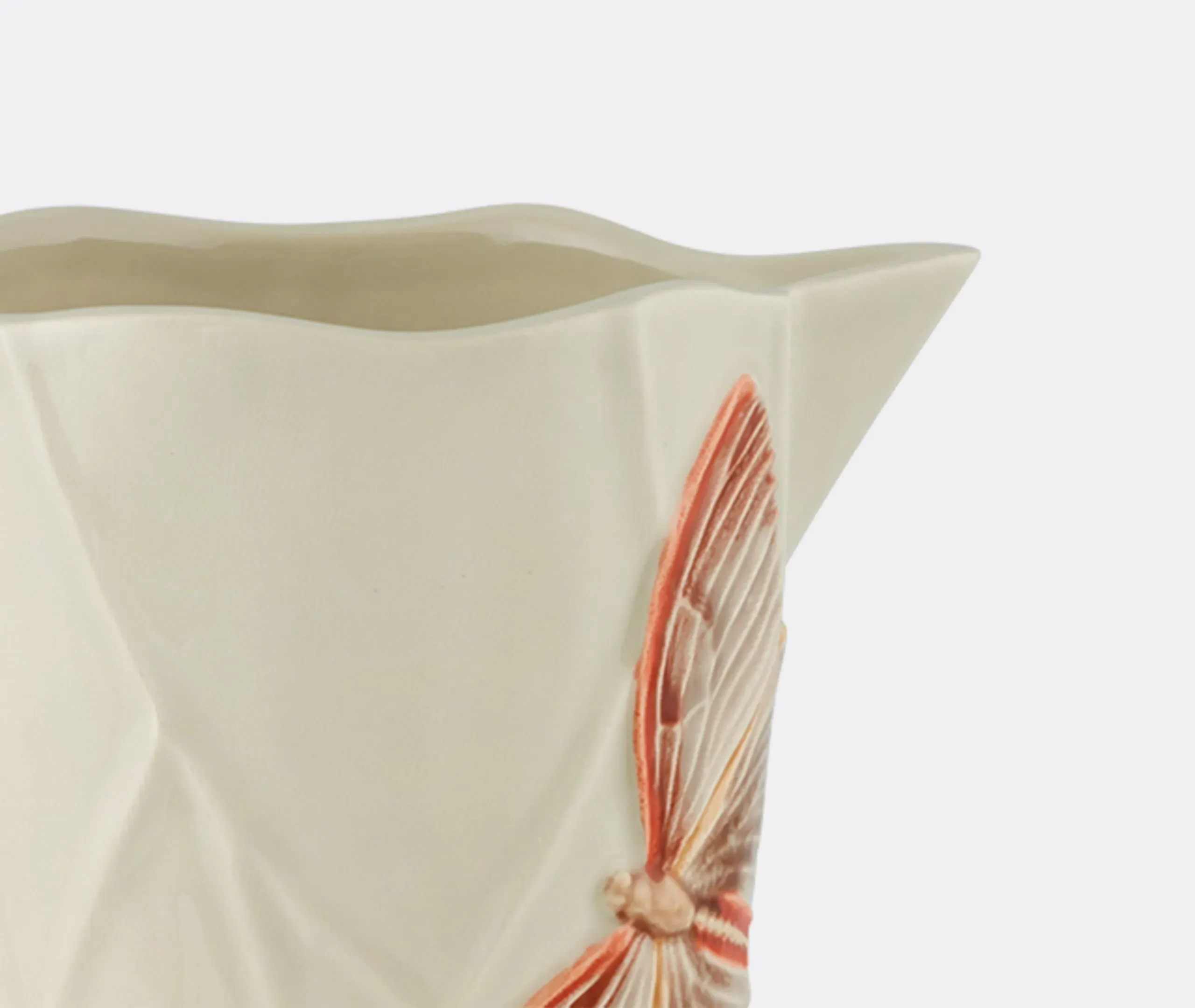 Butterfly Pitcher - Pink, Ceramic