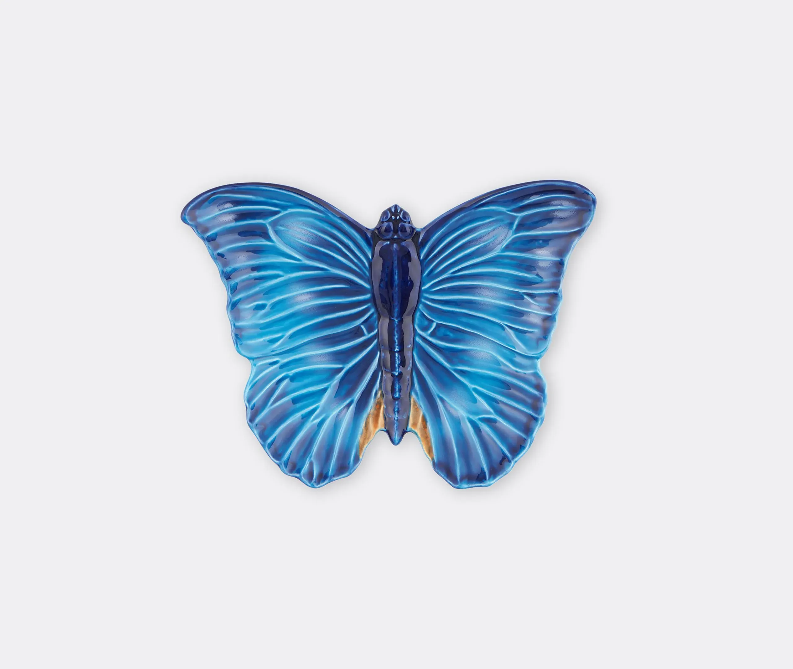 Butterfly Vide Poche - Light Blue, Ceramic