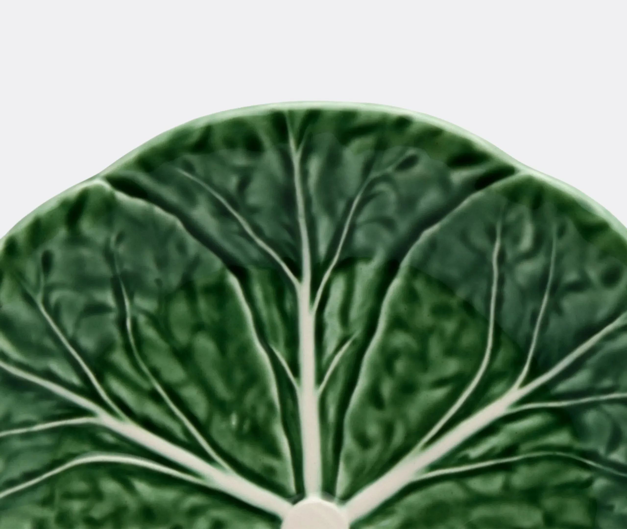 Couve Dessert Plate Set of 4 - Green, Ceramic