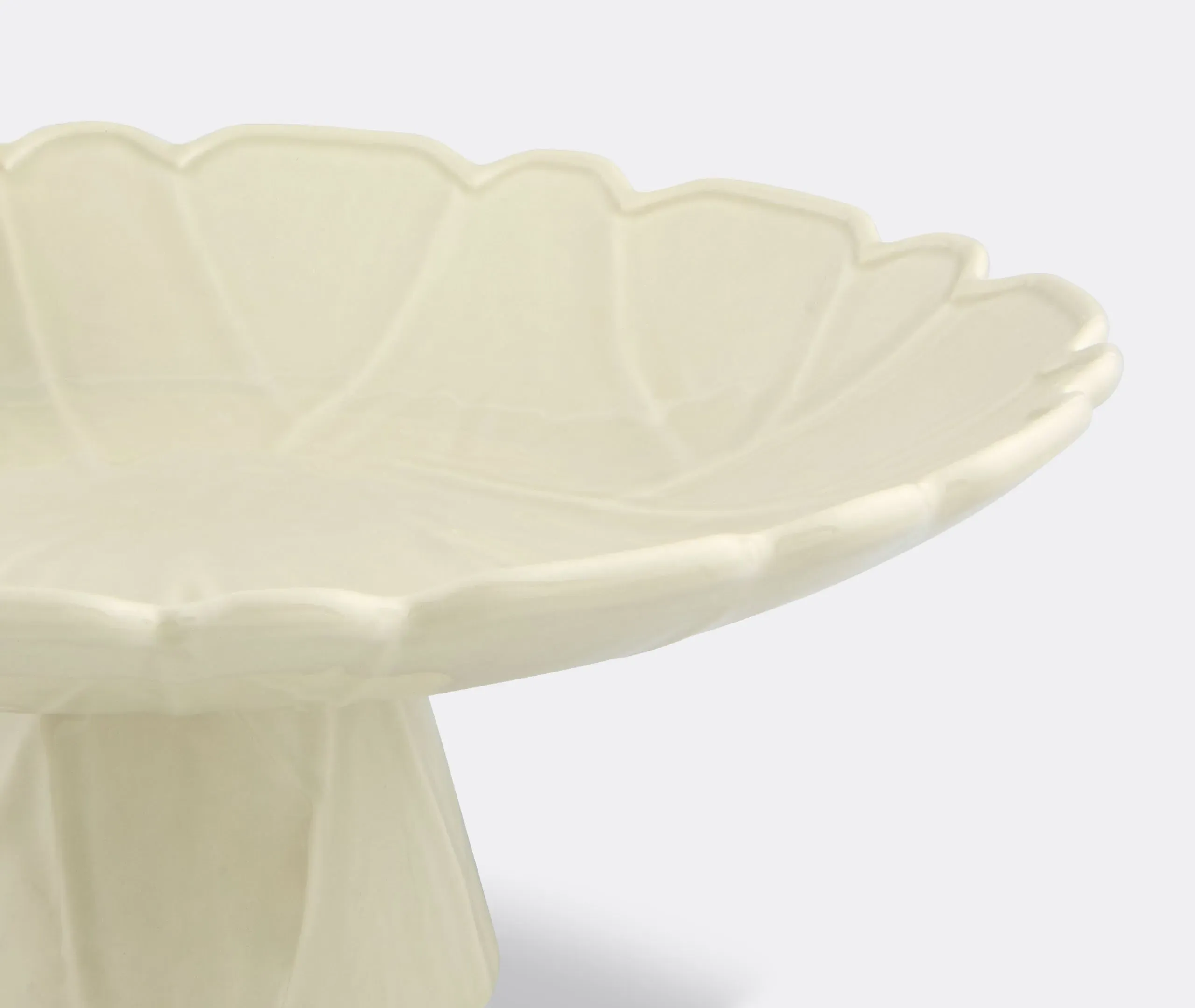 Footed Serving Stand - Light Blue, Ceramic