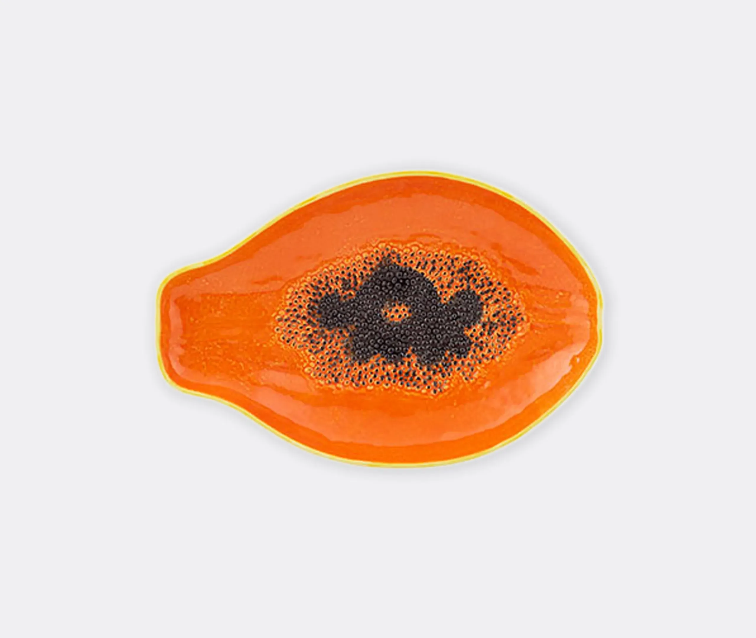 Frutos Tropicais Oval Serving Platter - Orange, Earthenware product